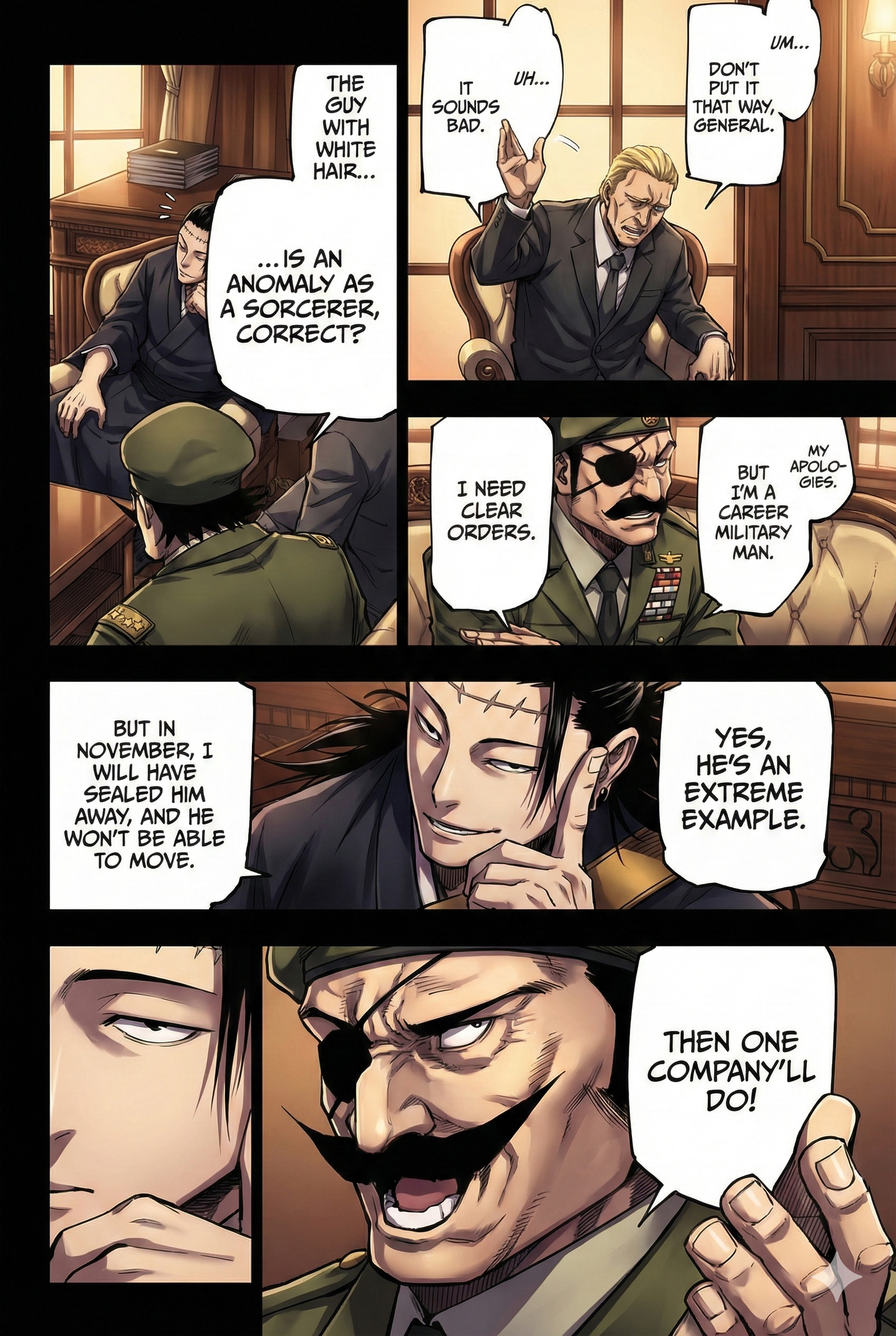 Jujutsu Kaisen Chapter 201 Page 7 - Colored Manga Panel