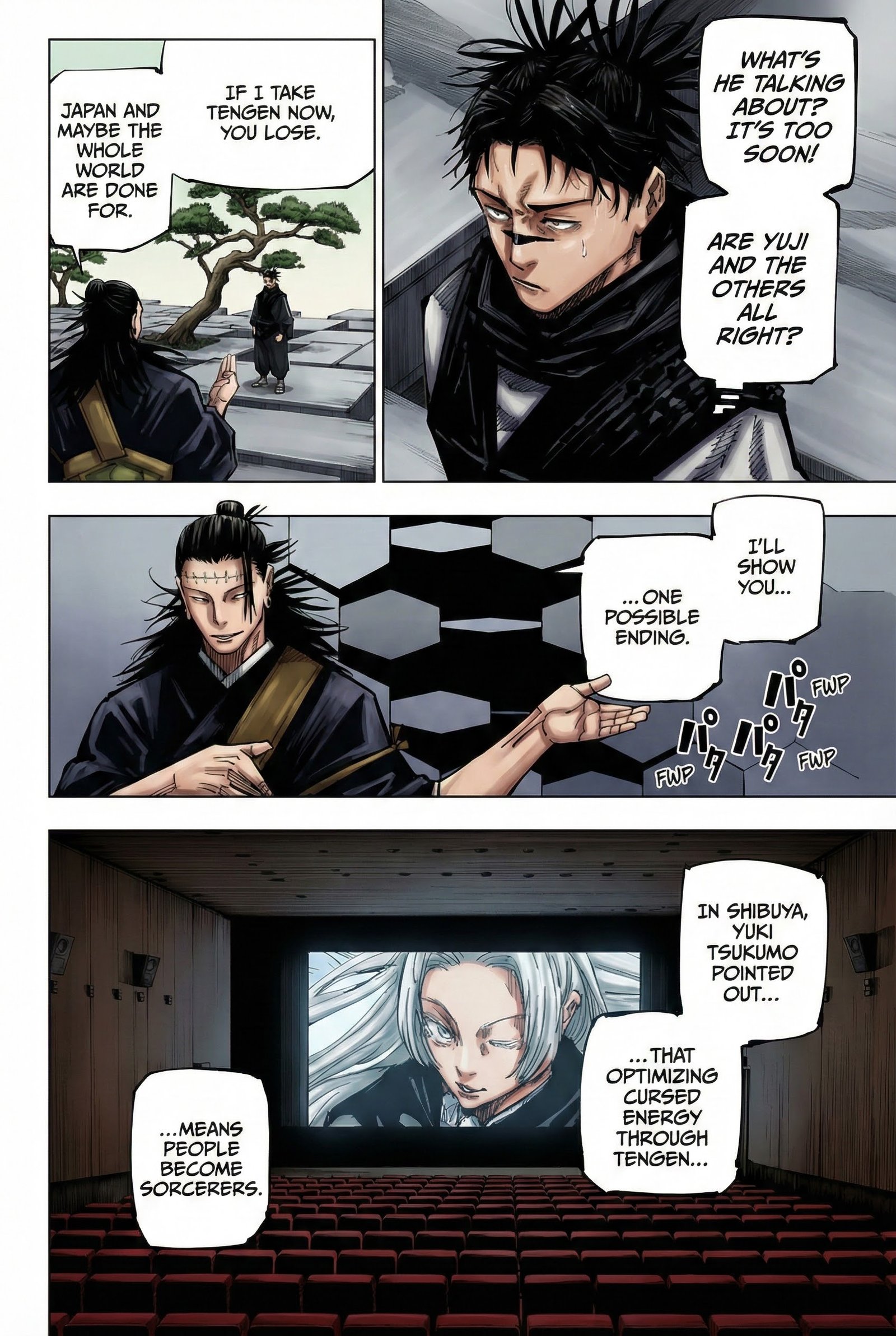 Jujutsu Kaisen Chapter 202 Page 11 - Colored Manga Panel