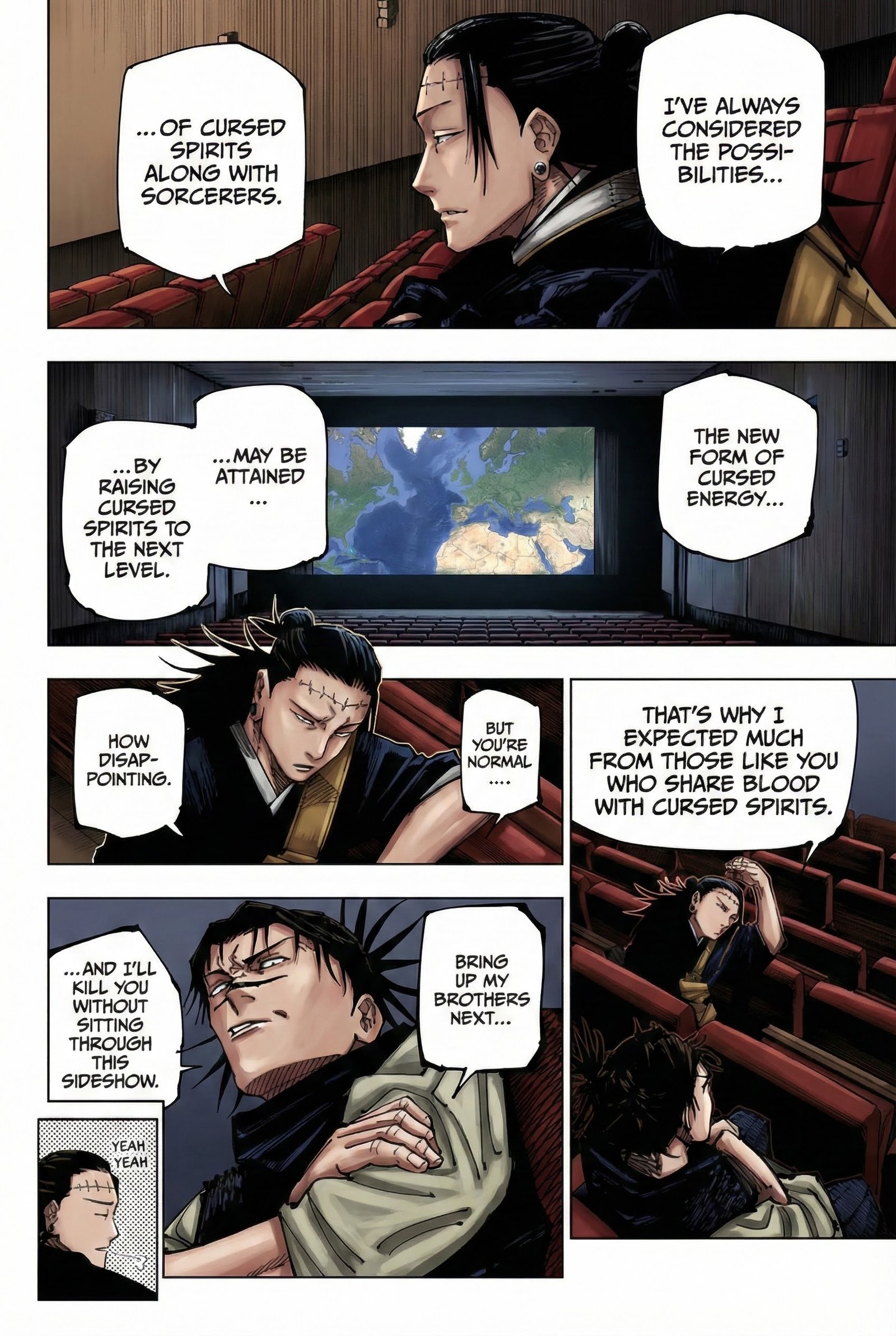 Jujutsu Kaisen Chapter 202 Page 14 - Colored Manga Panel