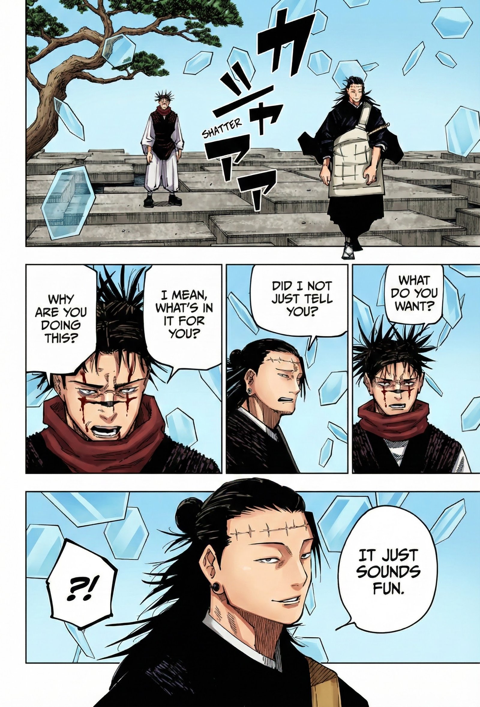 Jujutsu Kaisen Chapter 202 Page 15 - Colored Manga Panel