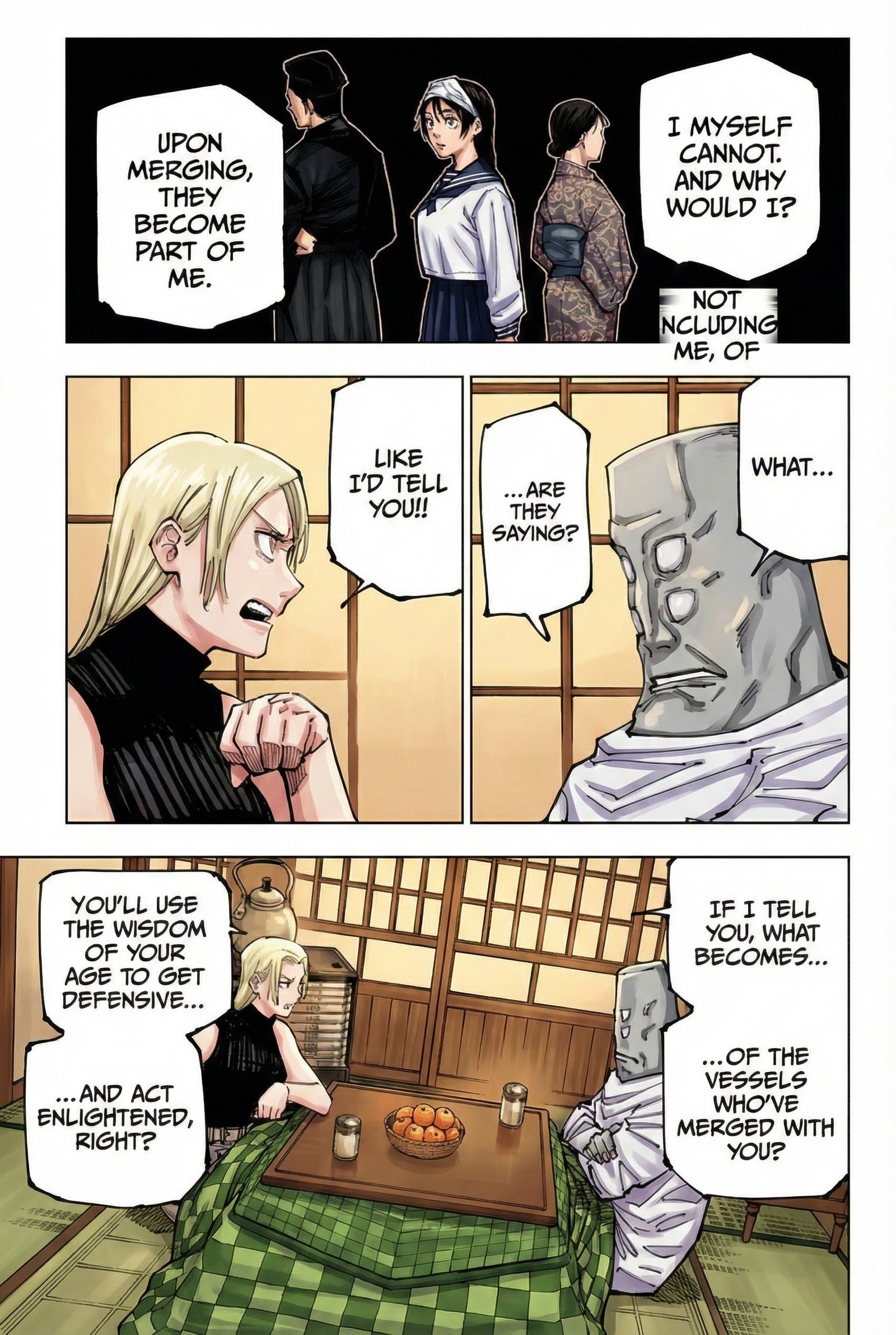 Jujutsu Kaisen Chapter 202 Page 5 - Colored Manga Panel