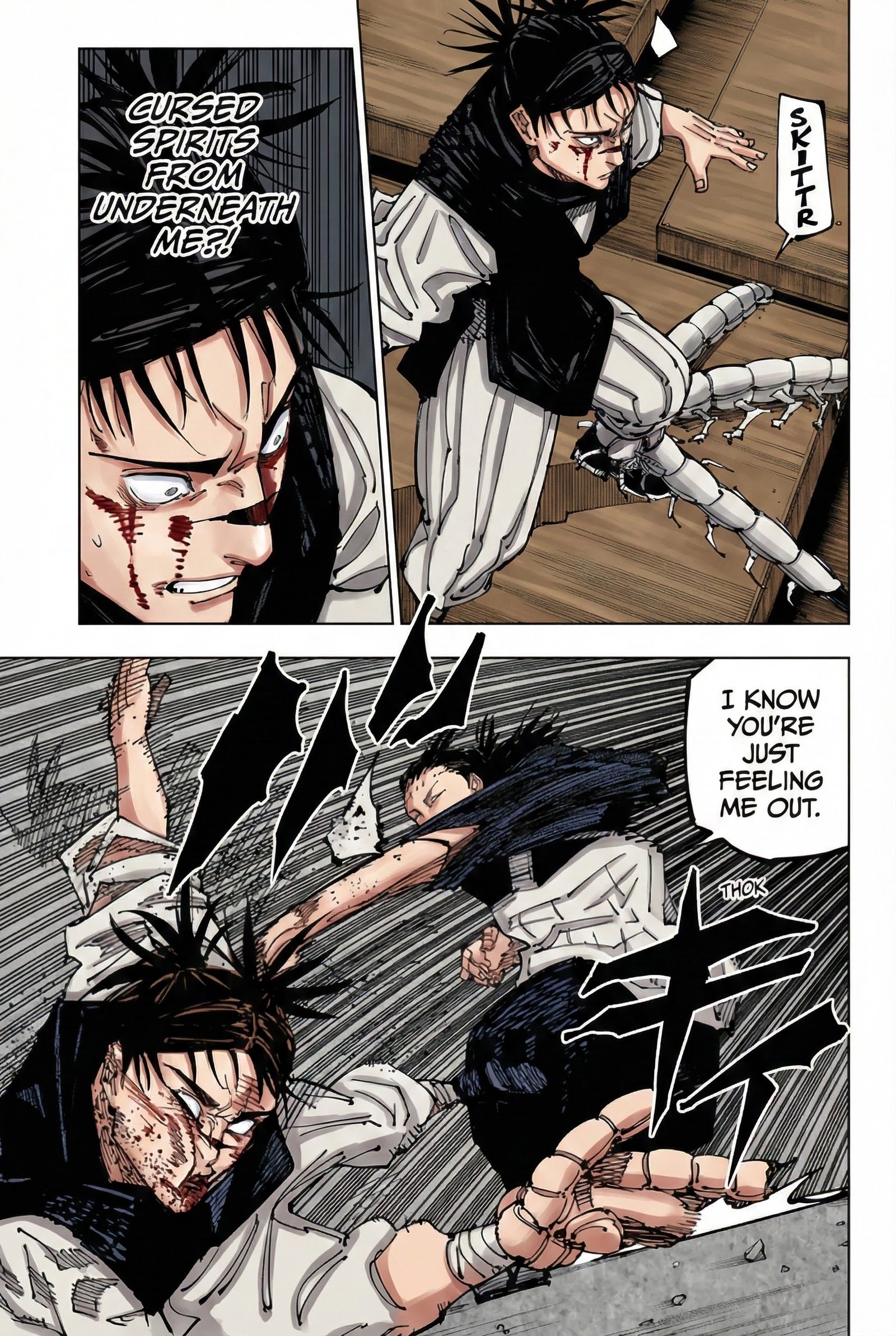 Jujutsu Kaisen Chapter 203 Page 10 - Colored Manga Panel
