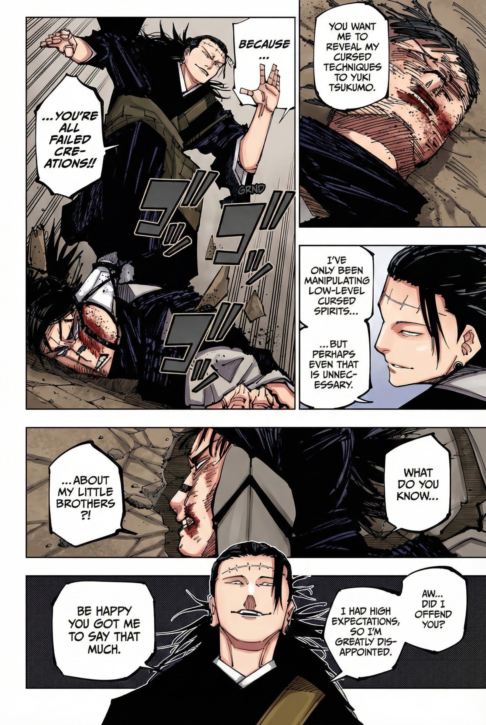 Jujutsu Kaisen Chapter 203 Page 11 - Colored Manga Panel