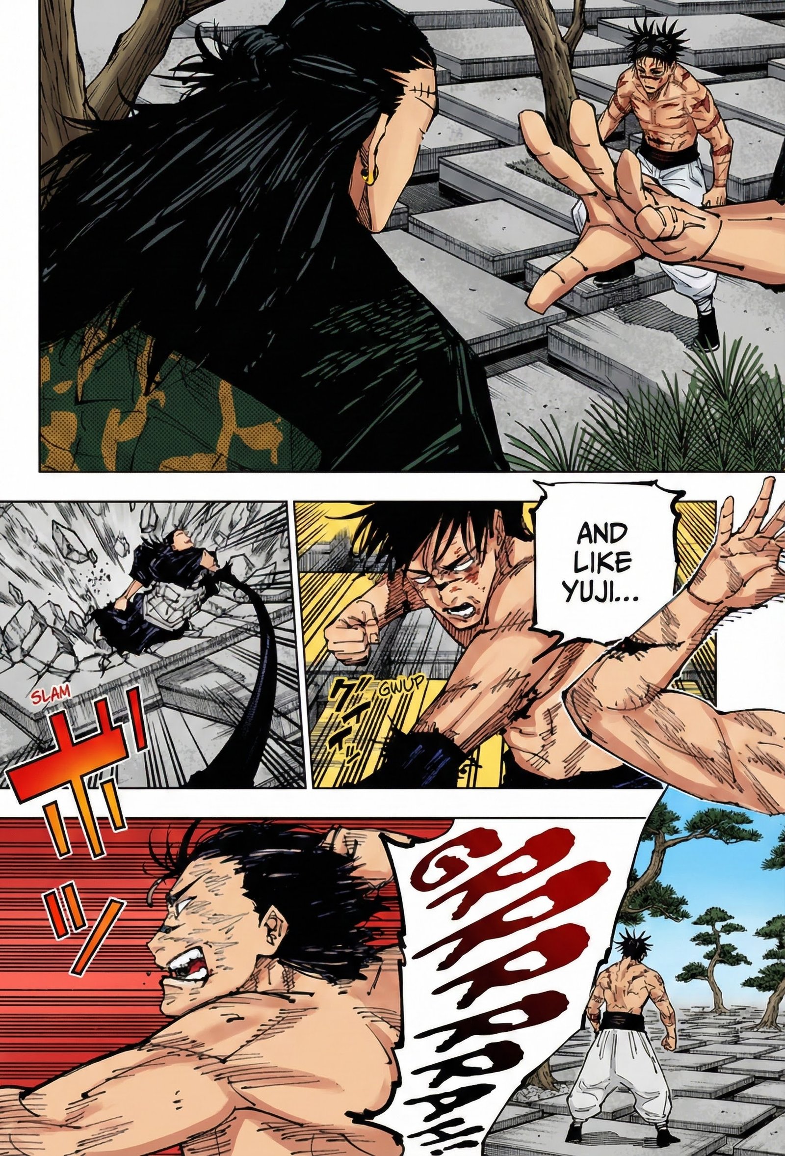 Jujutsu Kaisen Chapter 204 Page 13 - Colored Manga Panel