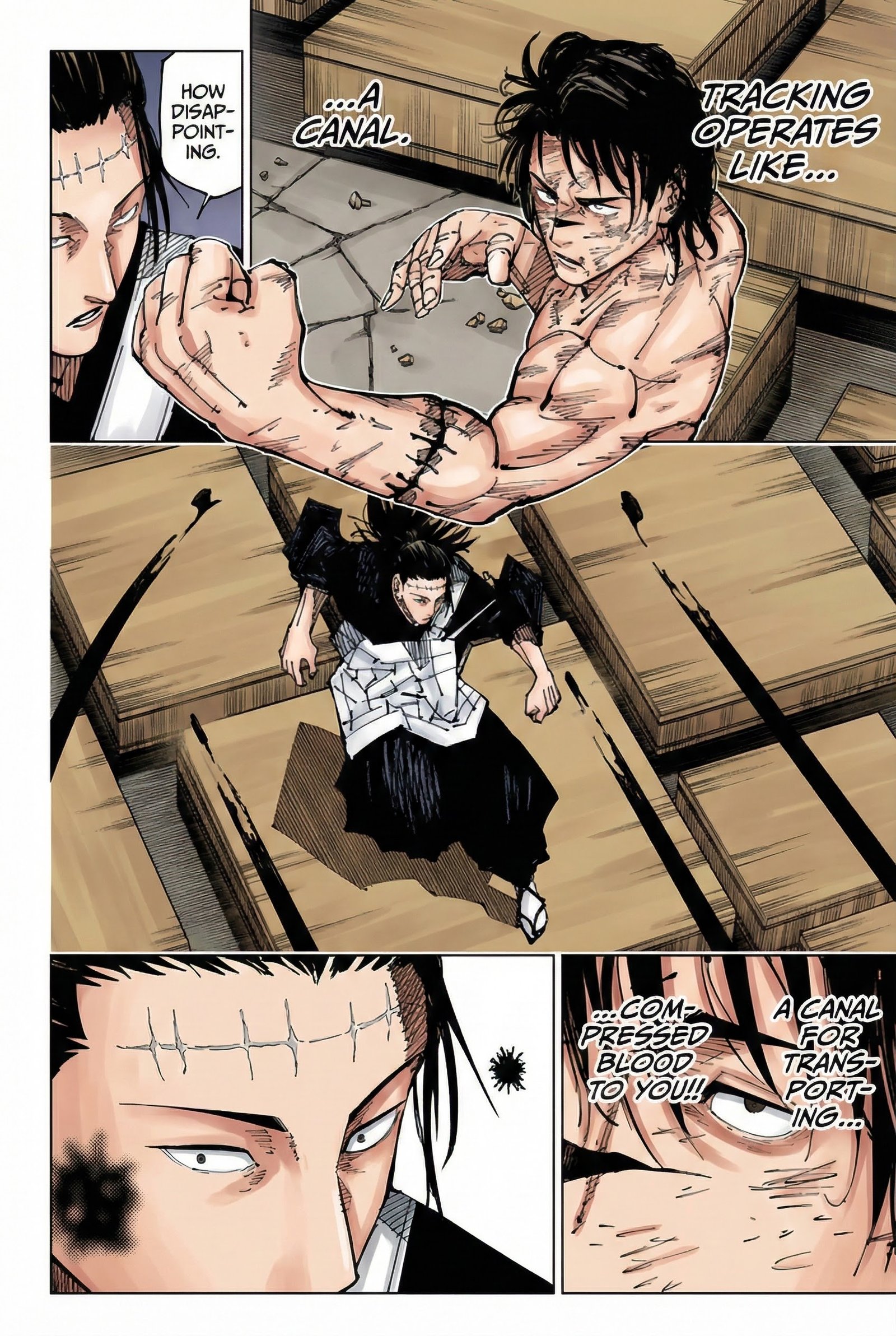 Jujutsu Kaisen Chapter 204 Page 16 - Colored Manga Panel