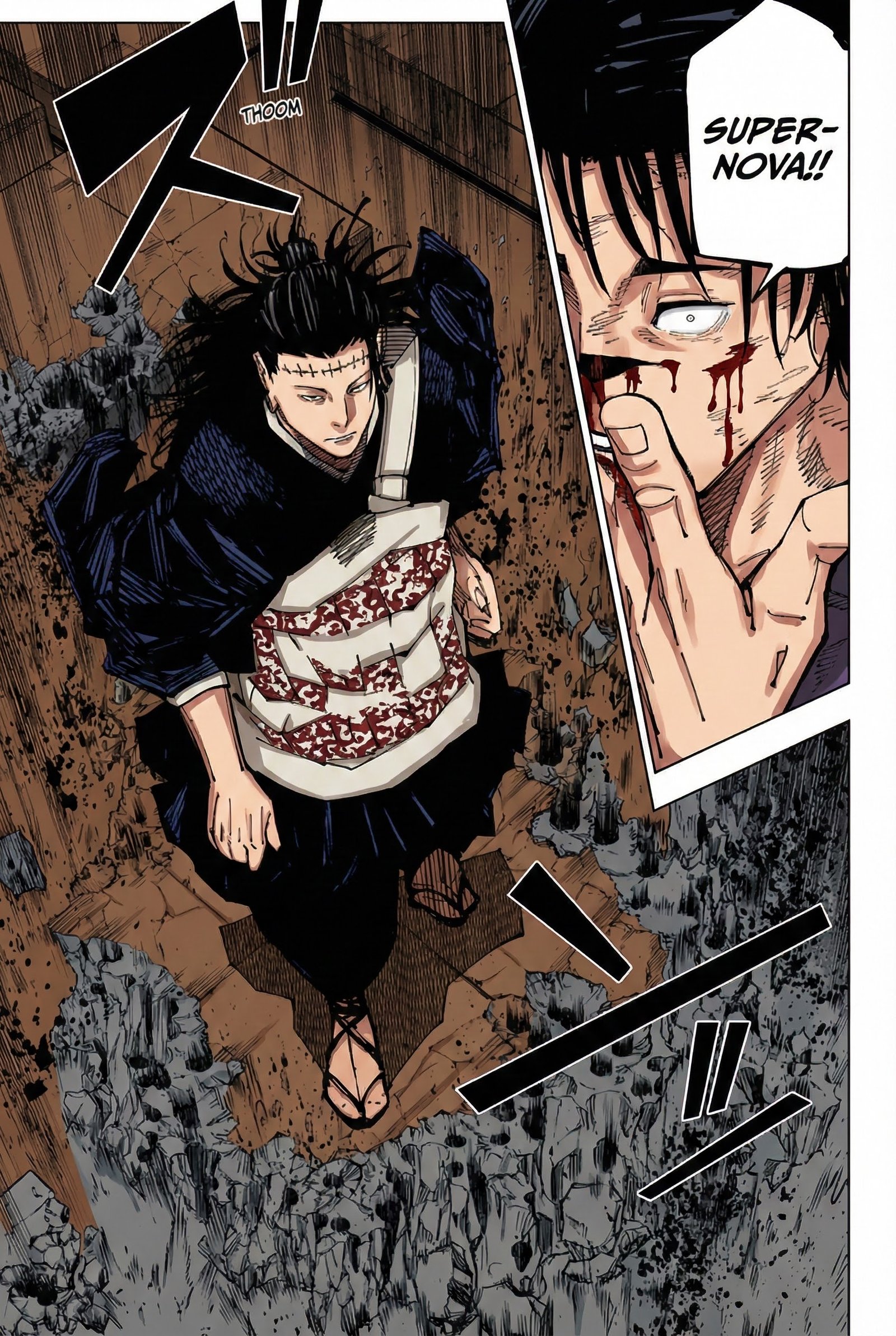 Jujutsu Kaisen Chapter 204 Page 17 - Colored Manga Panel