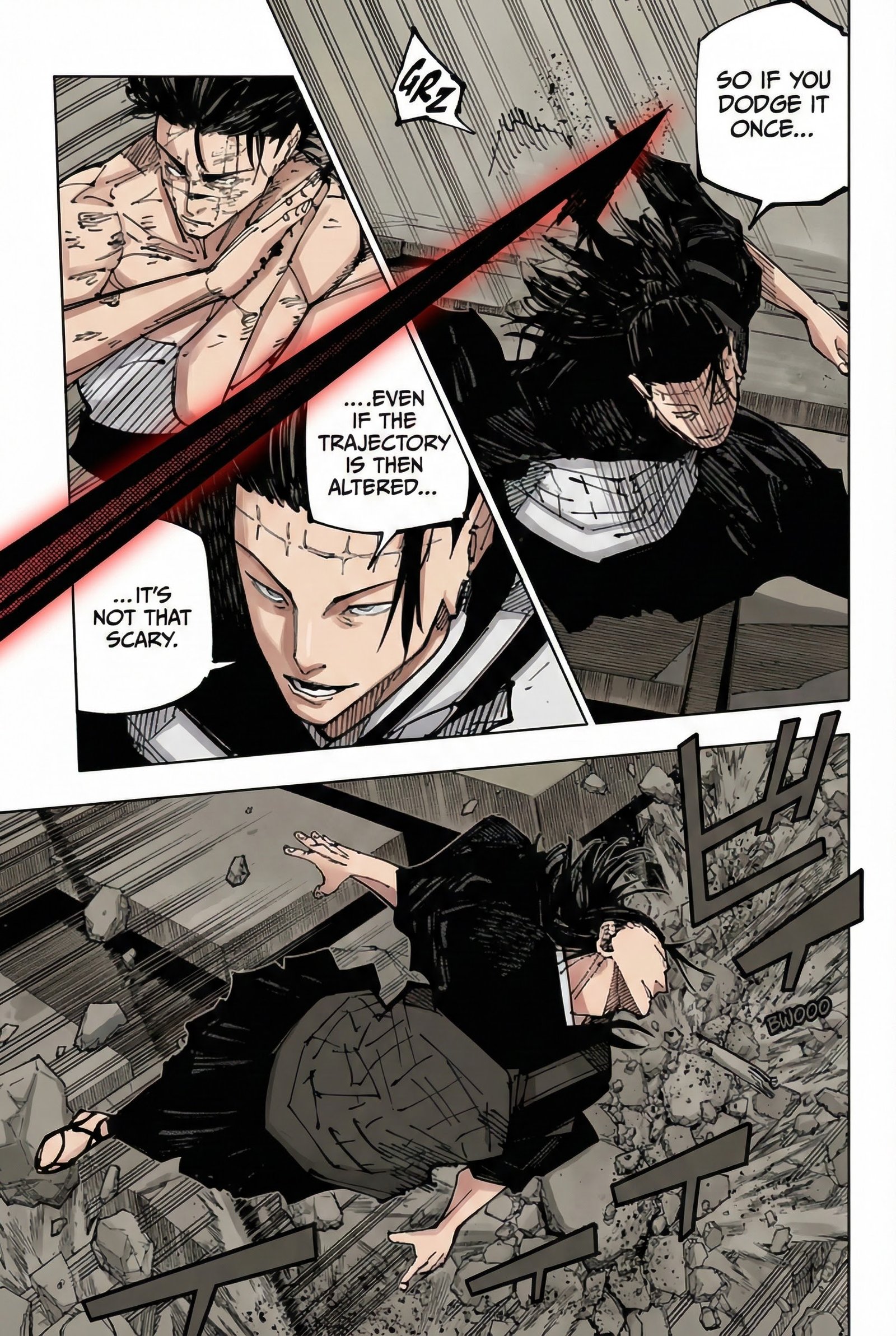 Jujutsu Kaisen Chapter 204 Page 5 - Colored Manga Panel