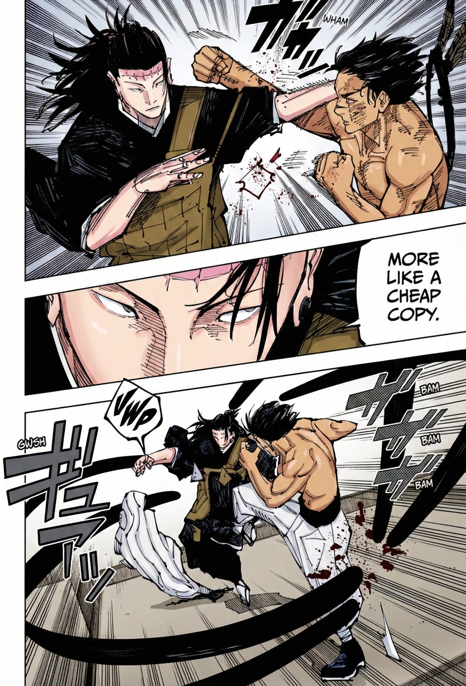 Jujutsu Kaisen Chapter 204 Page 7 - Colored Manga Panel