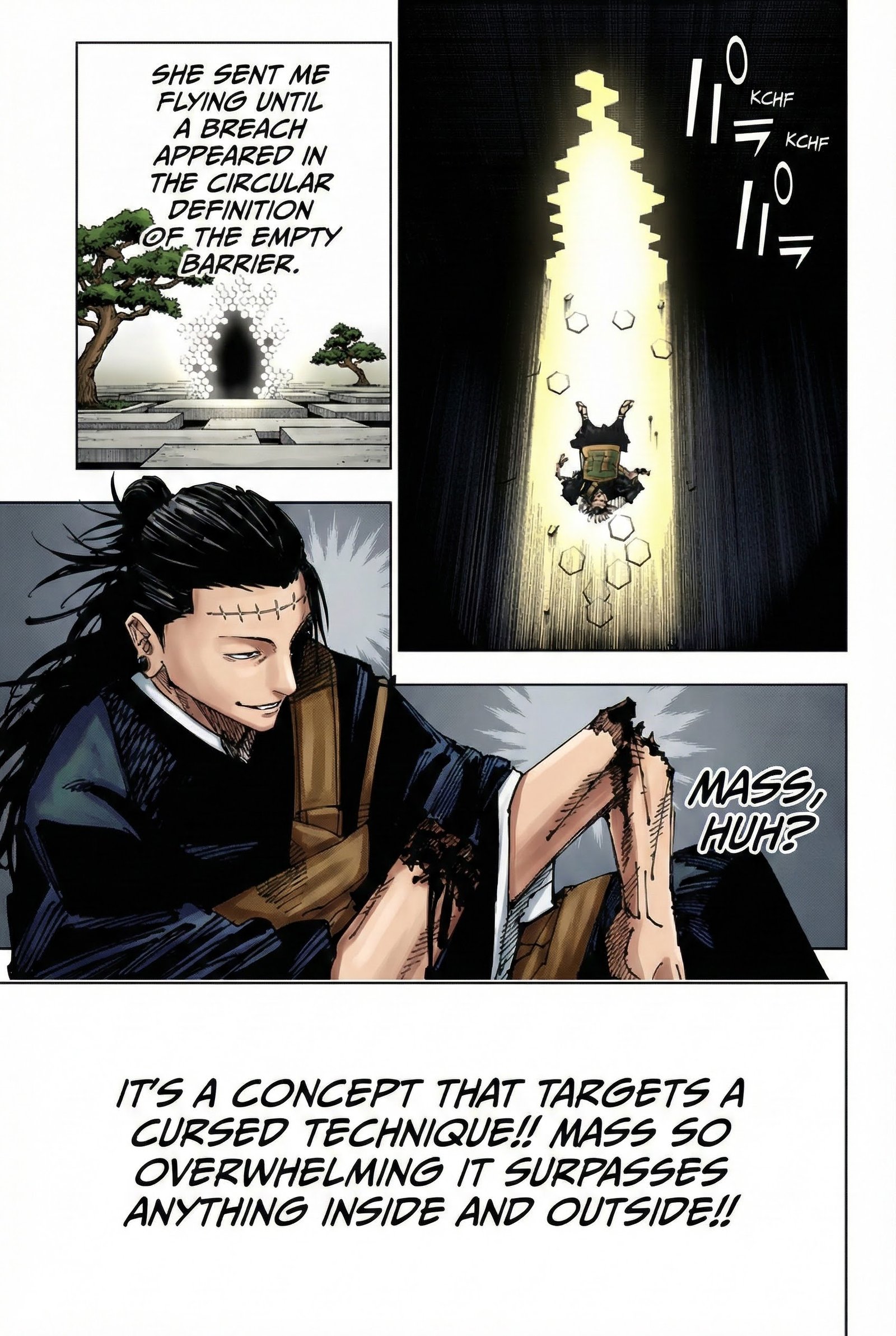 Jujutsu Kaisen Chapter 205 Page 12 - Colored Manga Panel