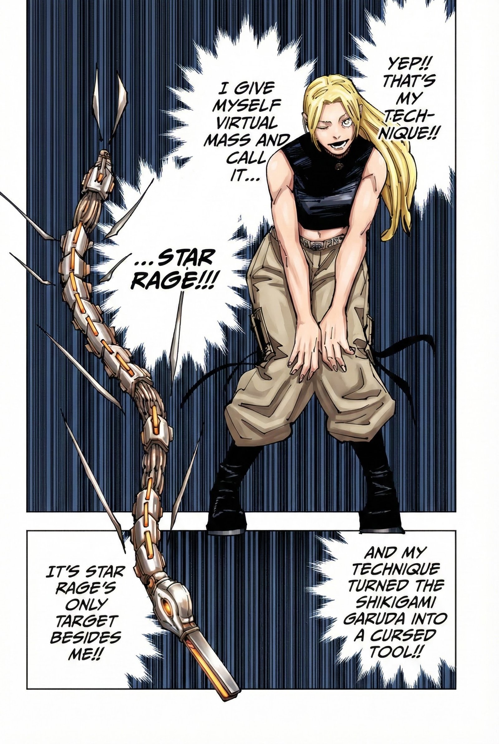 Jujutsu Kaisen Chapter 205 Page 13 - Colored Manga Panel