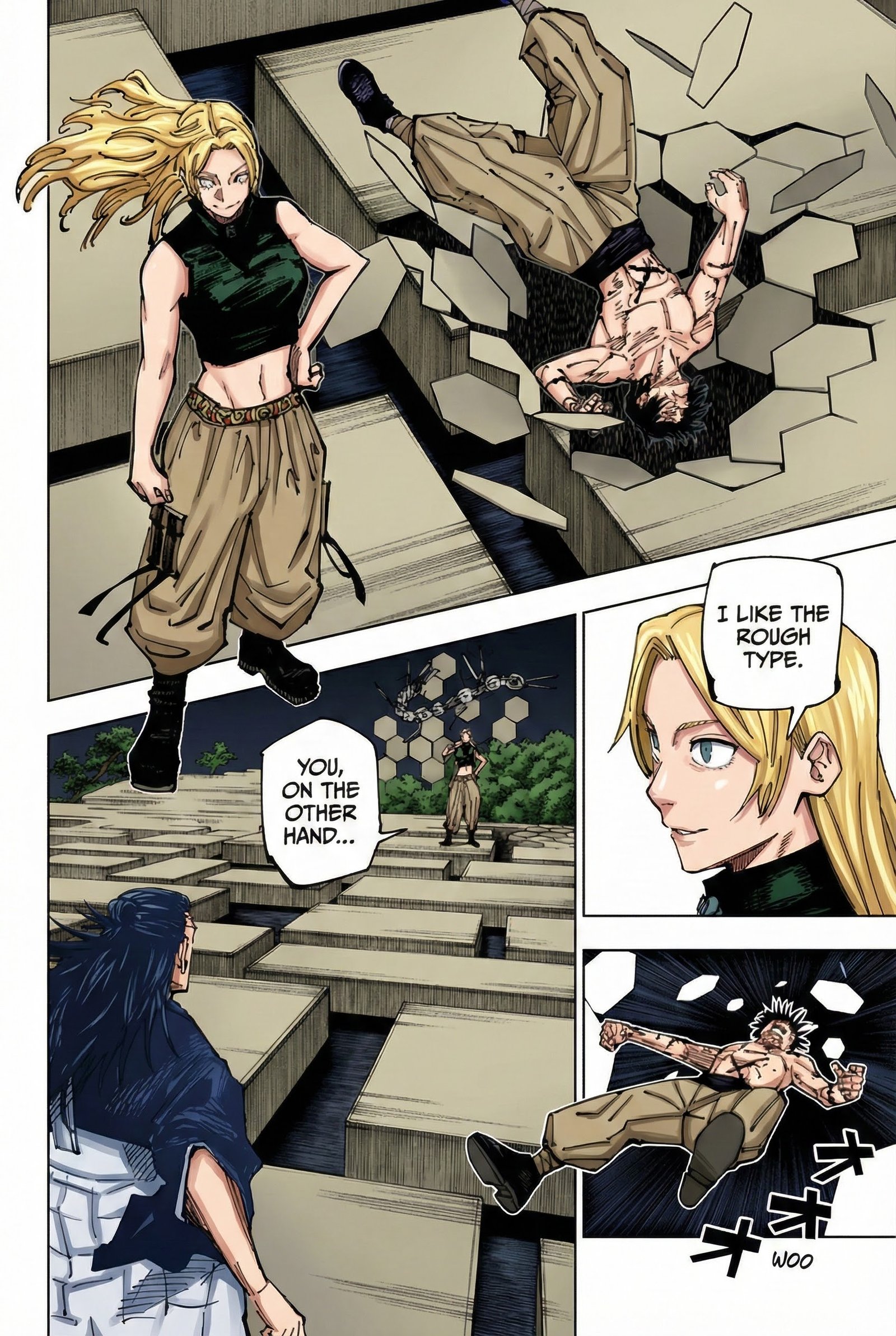 Jujutsu Kaisen Chapter 205 Page 2 - Colored Manga Panel