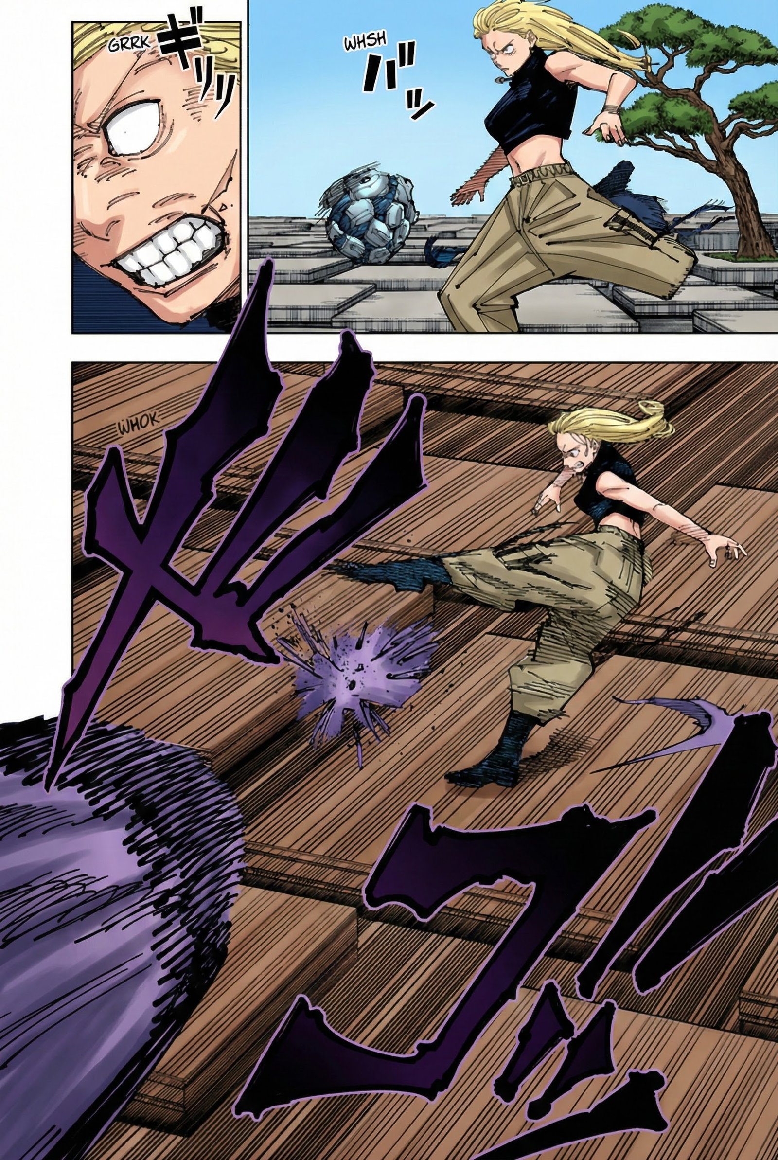 Jujutsu Kaisen Chapter 205 Page 5 - Colored Manga Panel