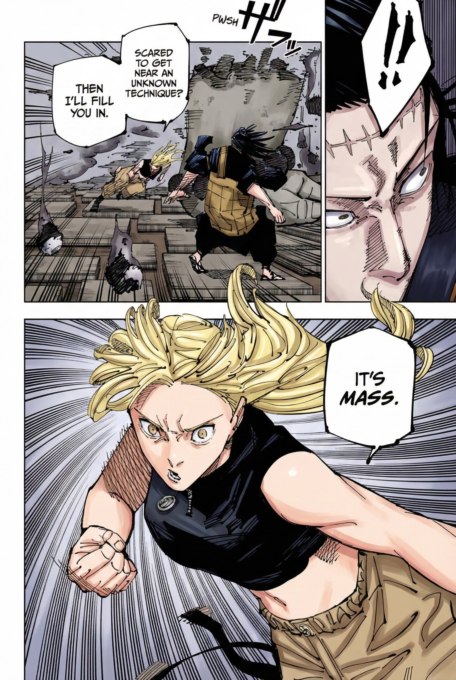 Jujutsu Kaisen Chapter 205 Page 9 - Colored Manga Panel