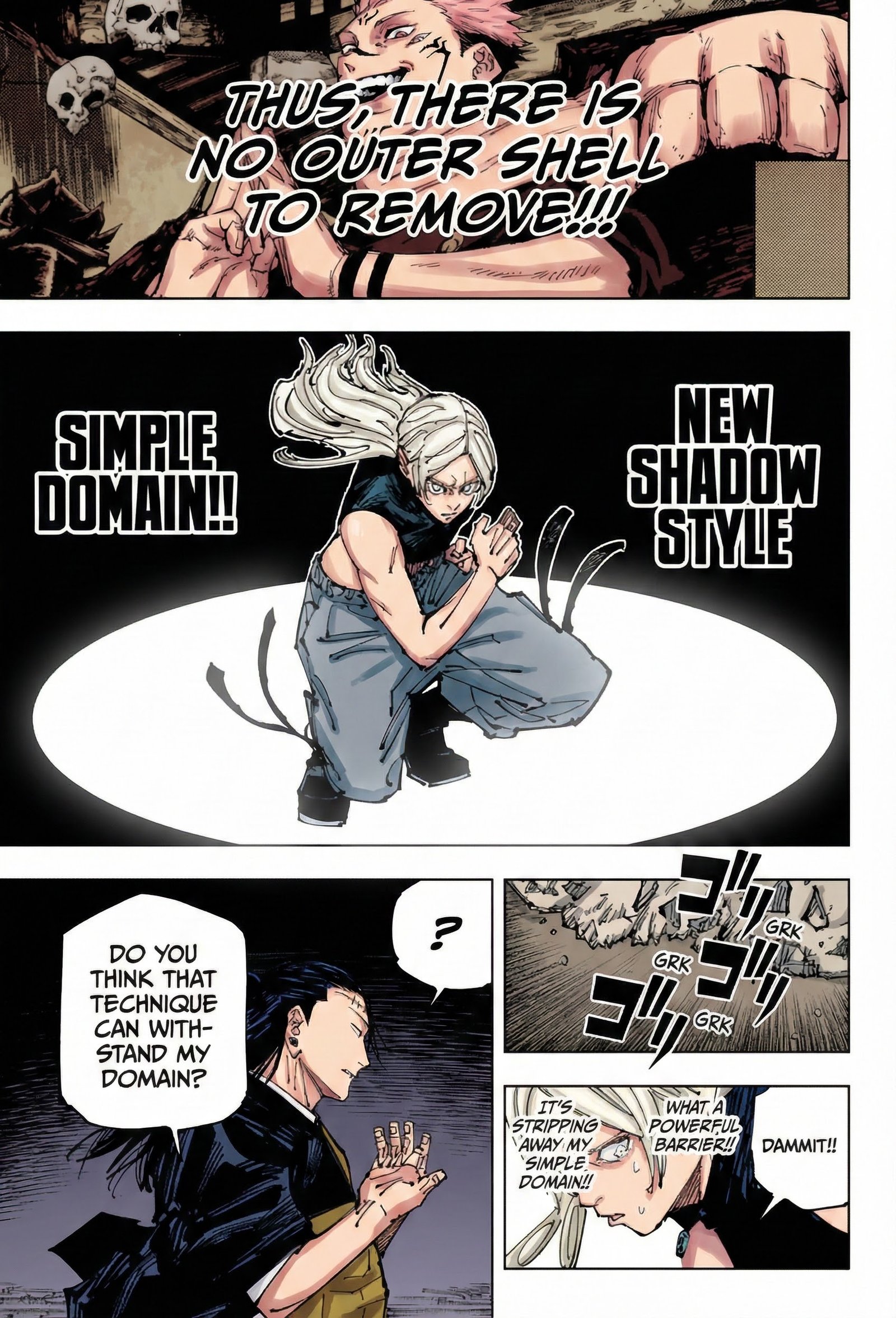 Jujutsu Kaisen Chapter 206 Page 7 - Colored Manga Panel