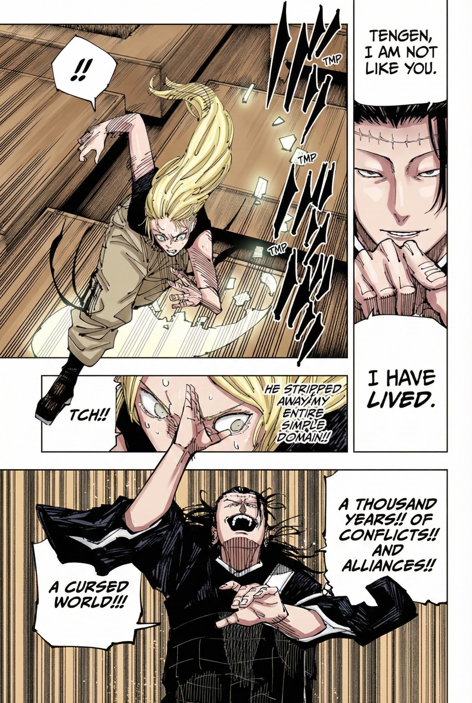 Jujutsu Kaisen Chapter 206 Page 9 - Colored Manga Panel