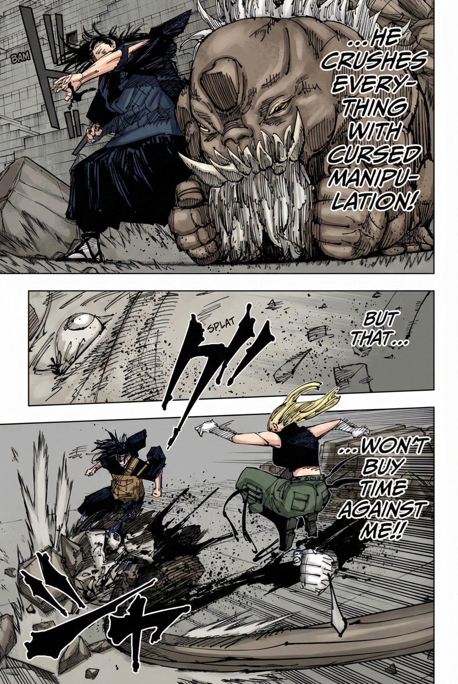 Jujutsu Kaisen Chapter 207 Page 12 - Colored Manga Panel