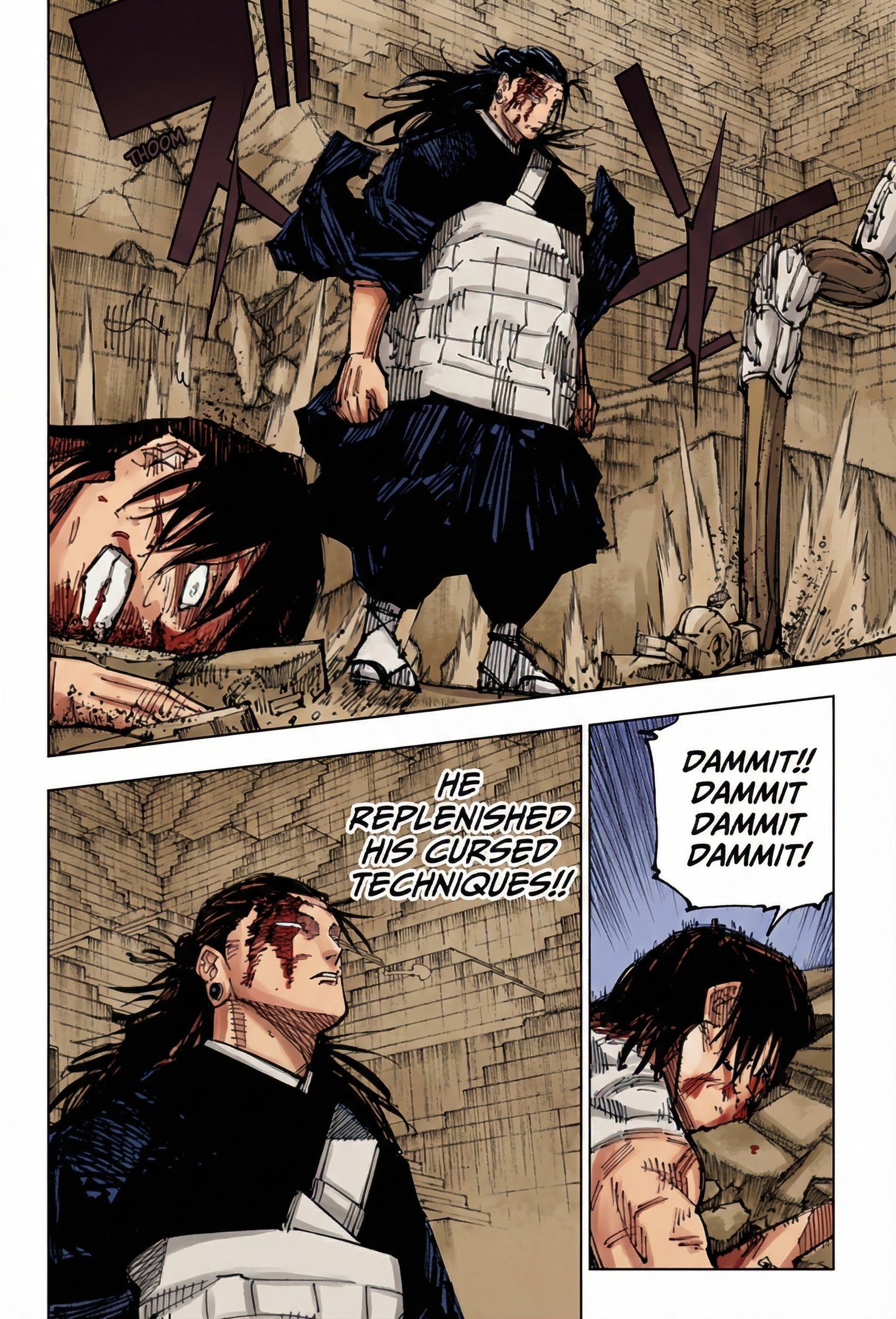 Jujutsu Kaisen Chapter 207 Page 13 - Colored Manga Panel
