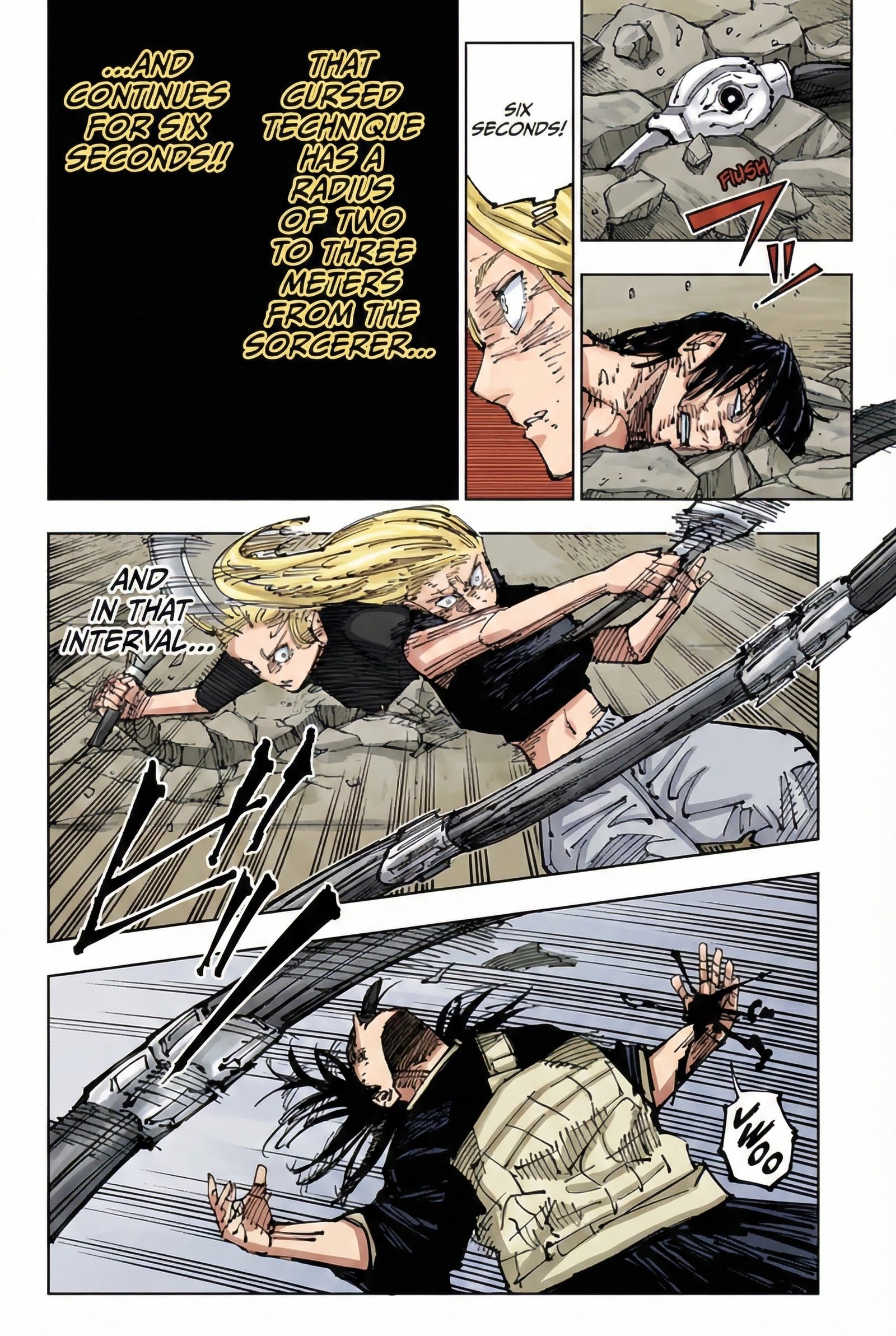 Jujutsu Kaisen Chapter 207 Page 15 - Colored Manga Panel