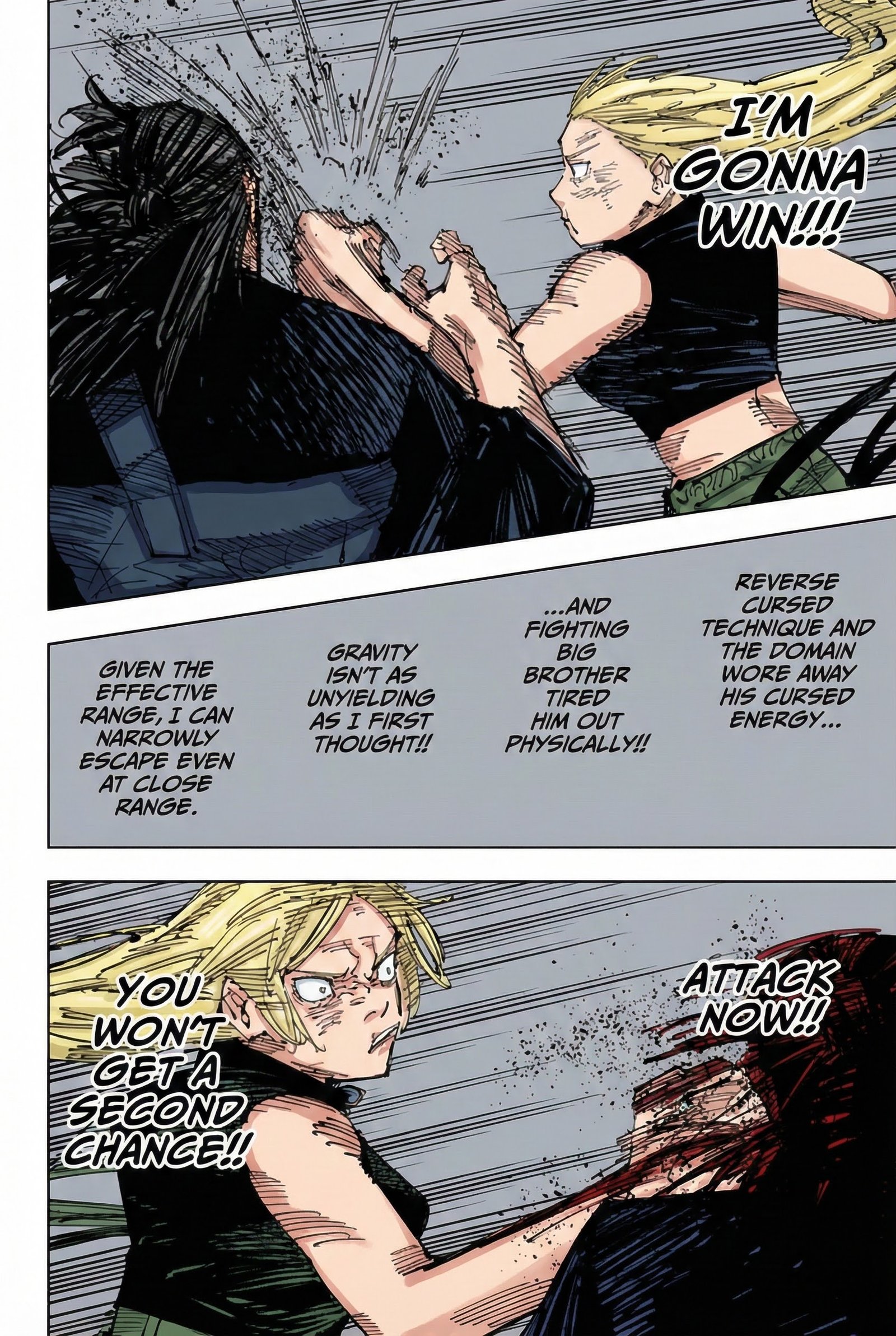 Jujutsu Kaisen Chapter 207 Page 16 - Colored Manga Panel