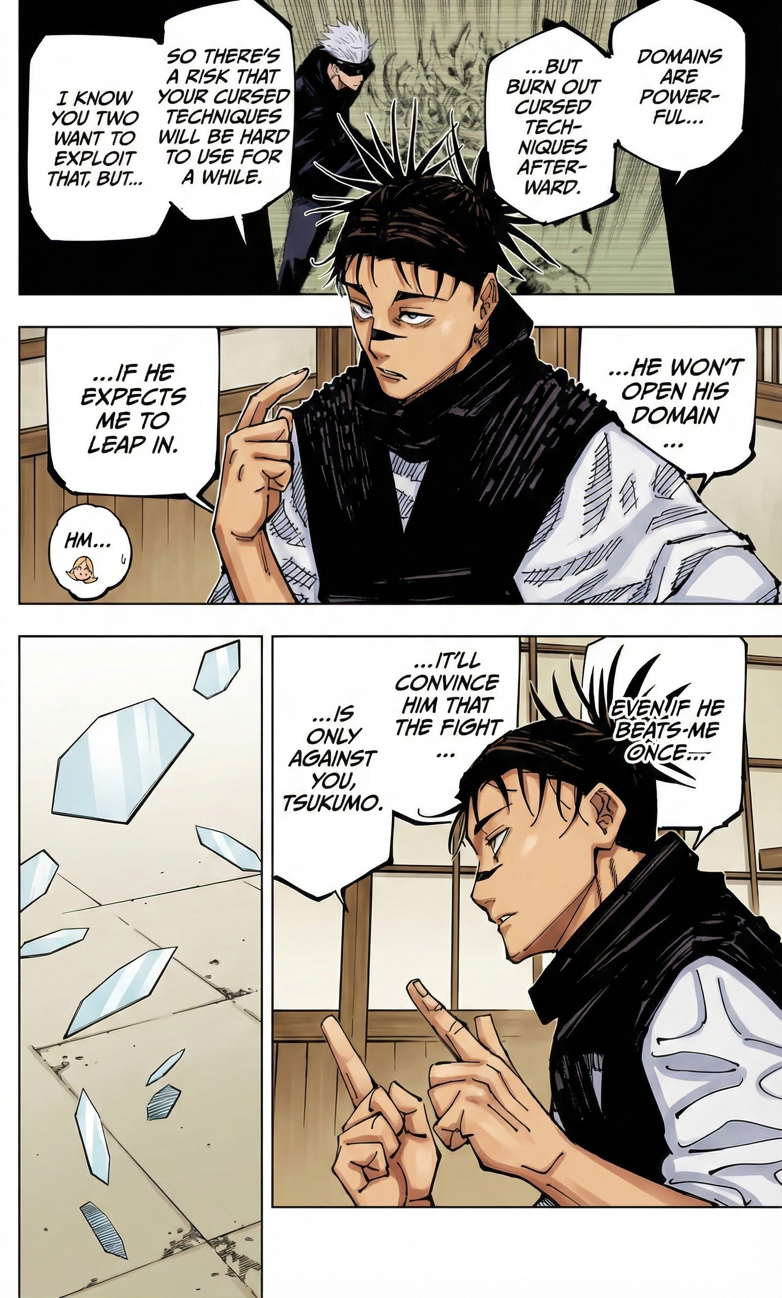 Jujutsu Kaisen Chapter 207 Page 2 - Colored Manga Panel