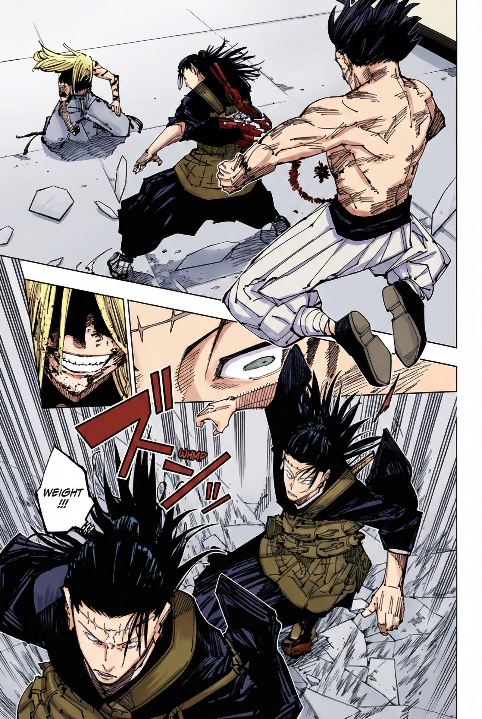 Jujutsu Kaisen Chapter 207 Page 3 - Colored Manga Panel