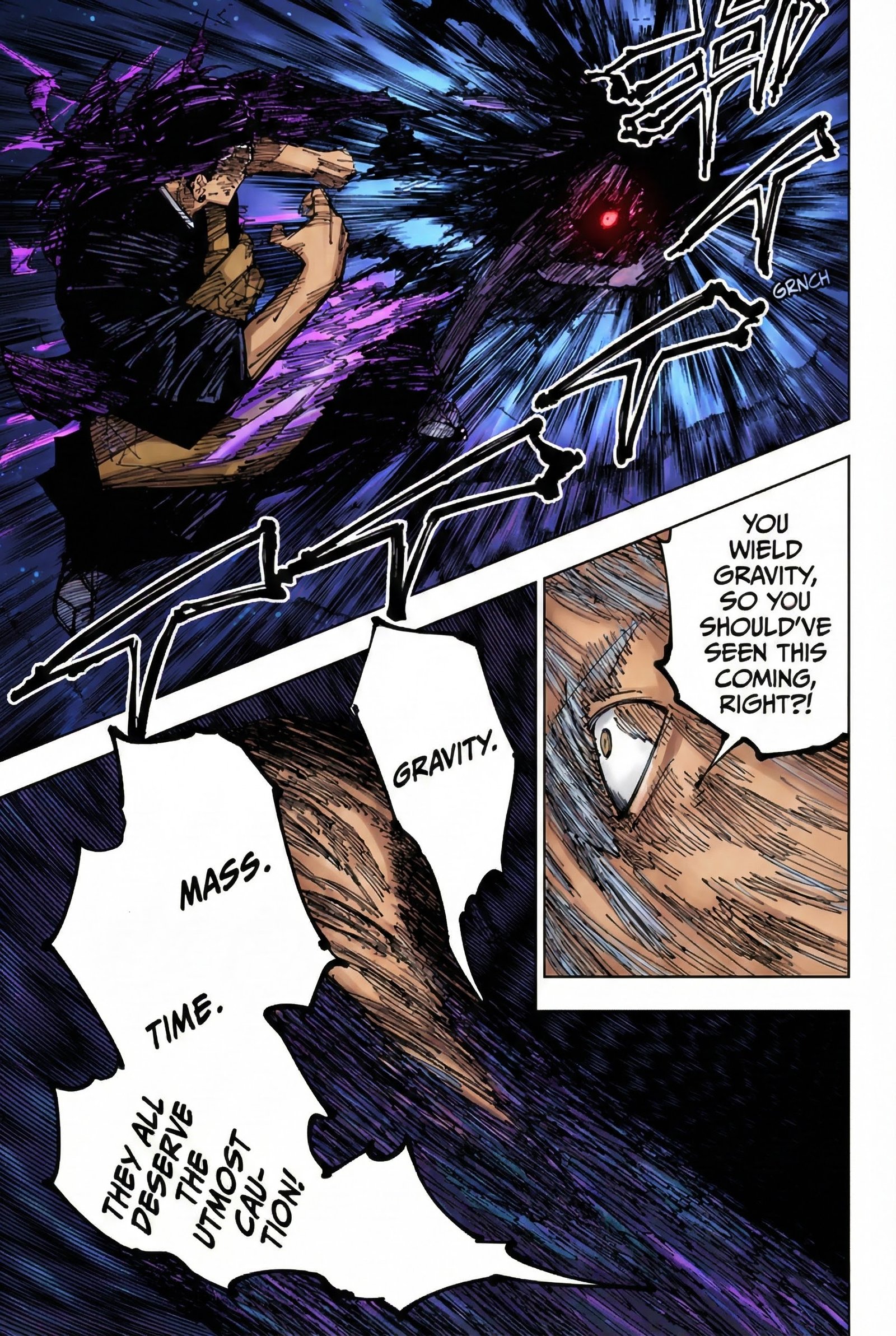 Jujutsu Kaisen Chapter 208 Page 13 - Colored Manga Panel