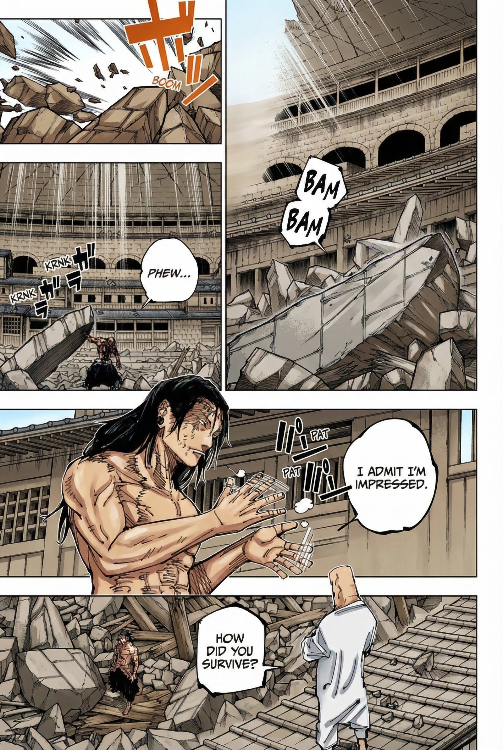 Jujutsu Kaisen Chapter 208 Page 17 - Colored Manga Panel