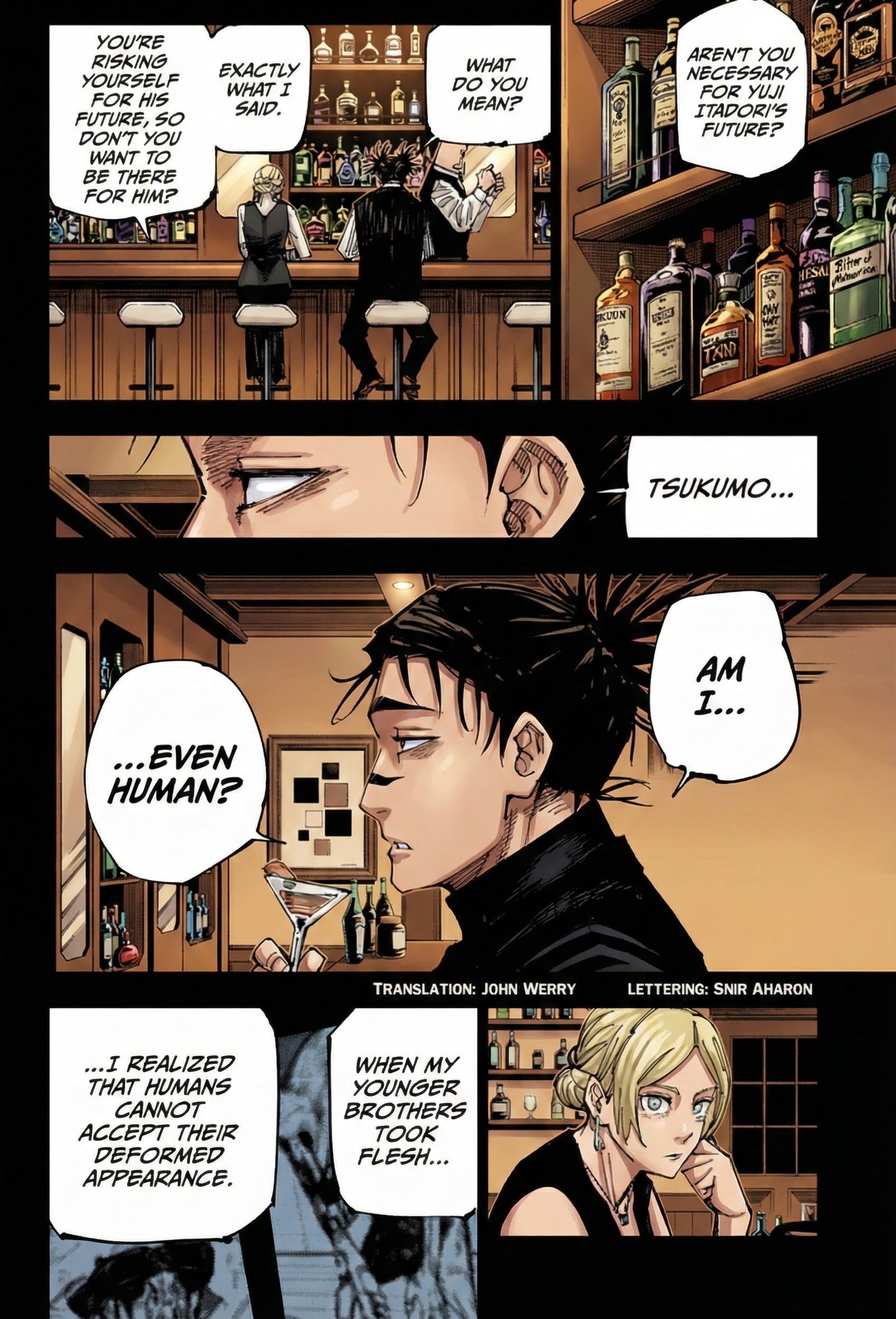 Jujutsu Kaisen Chapter 208 Page 2 - Colored Manga Panel