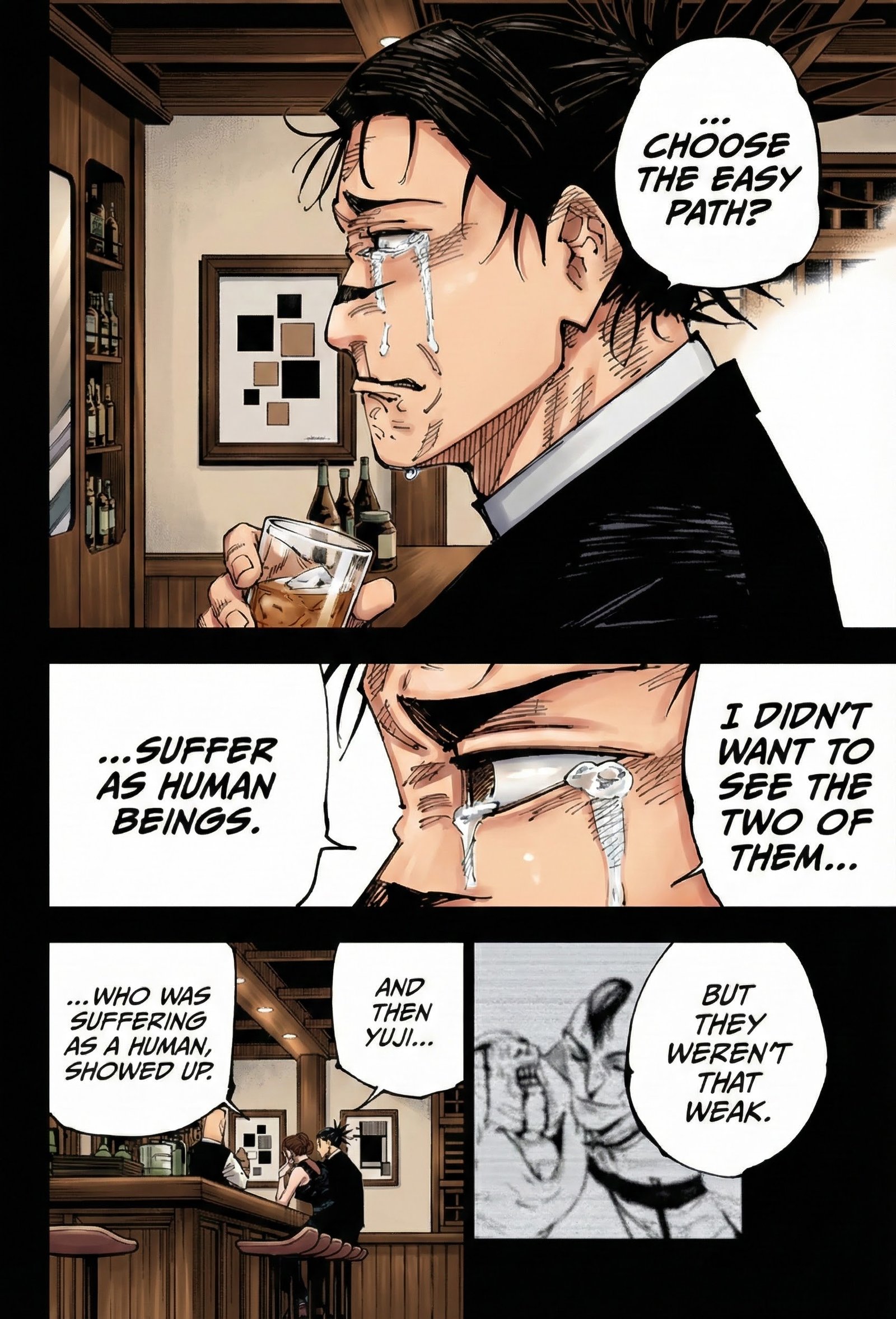 Jujutsu Kaisen Chapter 208 Page 4 - Colored Manga Panel