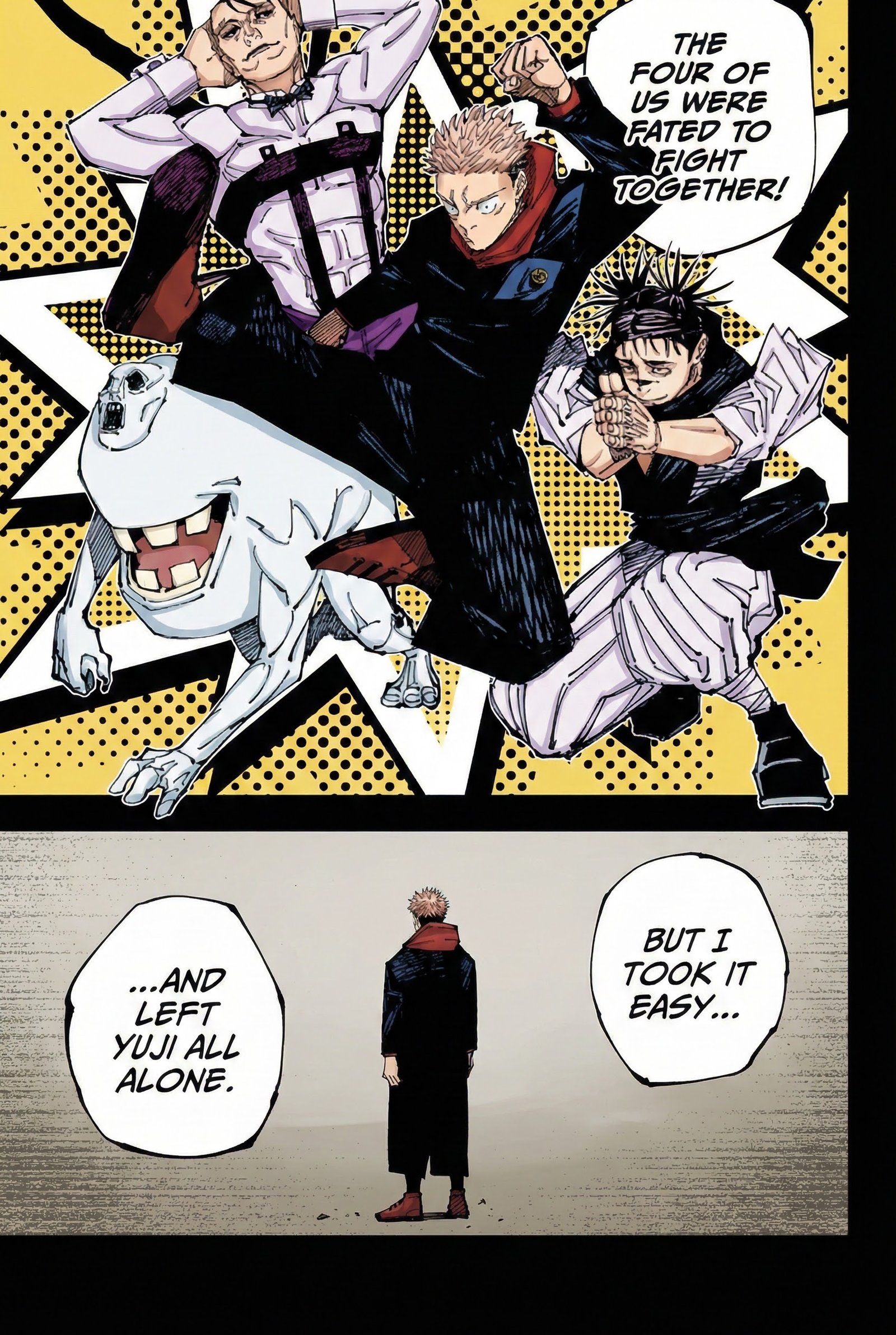 Jujutsu Kaisen Chapter 208 Page 5 - Colored Manga Panel