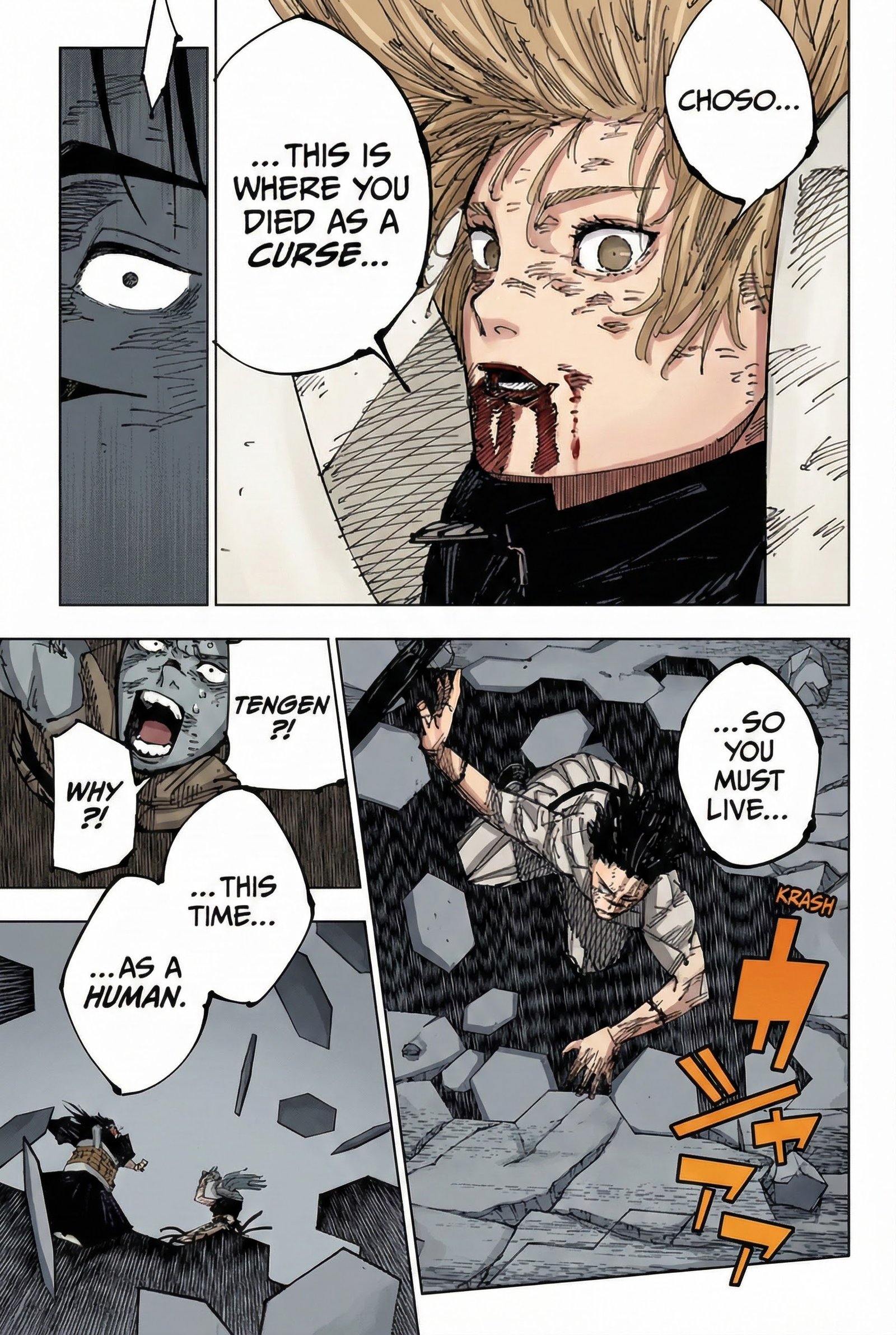 Jujutsu Kaisen Chapter 208 Page 7 - Colored Manga Panel