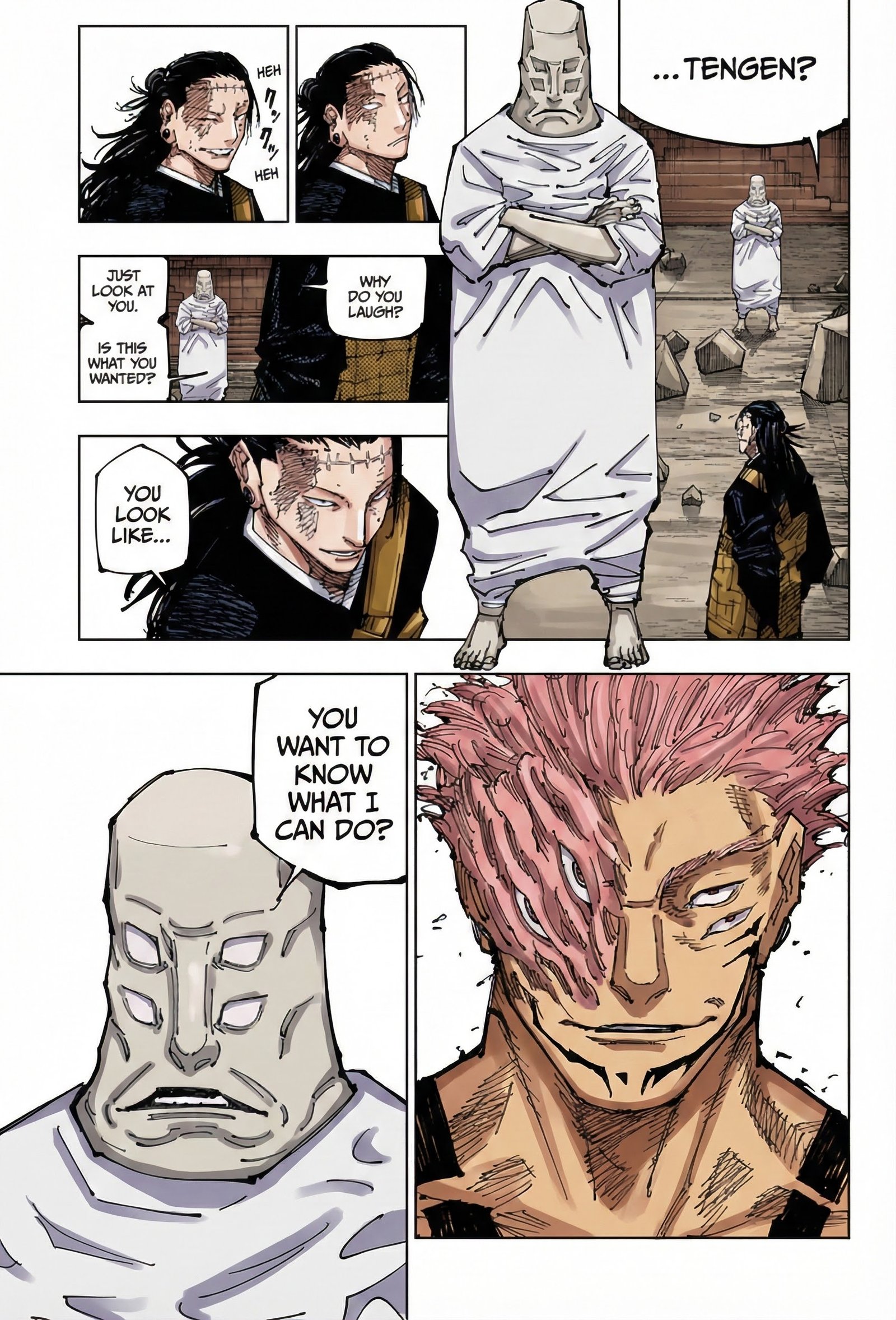Jujutsu Kaisen Chapter 208 Page 9 - Colored Manga Panel