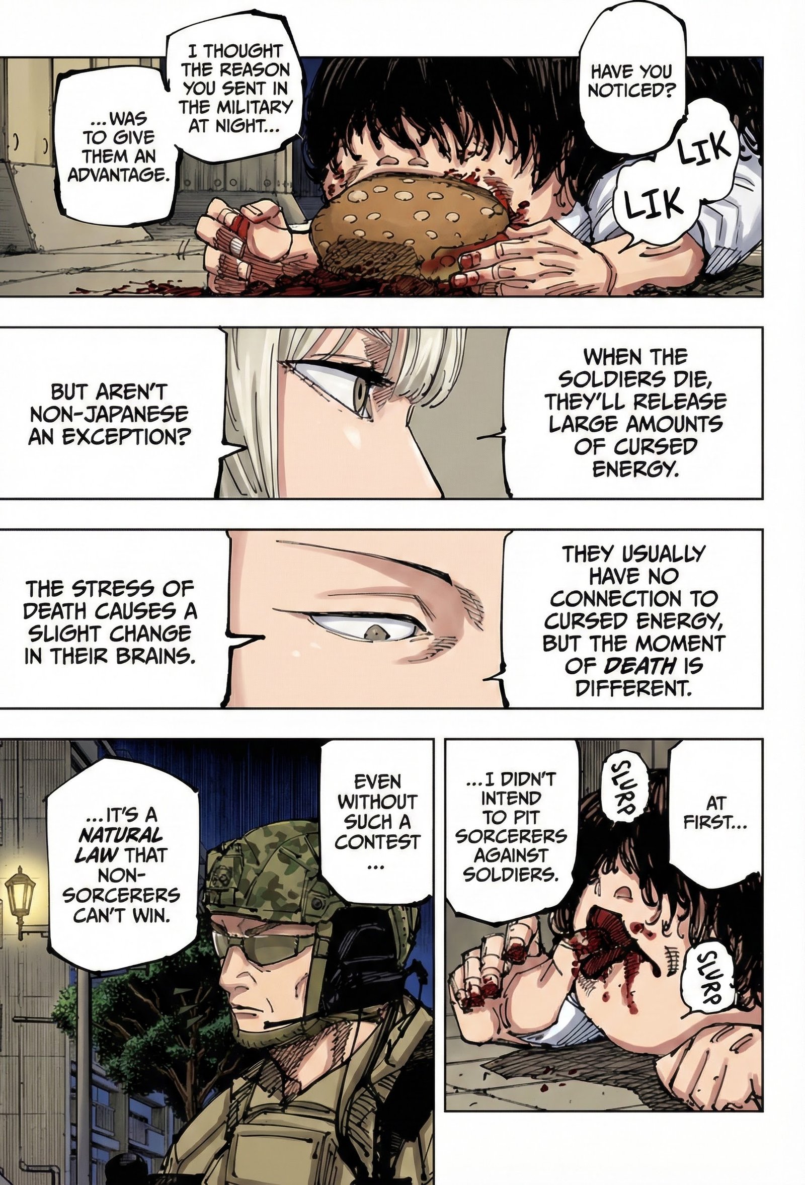 Jujutsu Kaisen Chapter 209 Page 13 - Colored Manga Panel