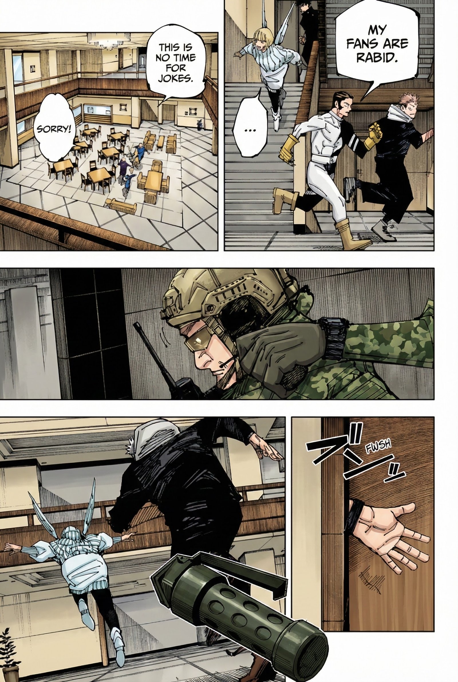 Jujutsu Kaisen Chapter 209 Page 16 - Colored Manga Panel