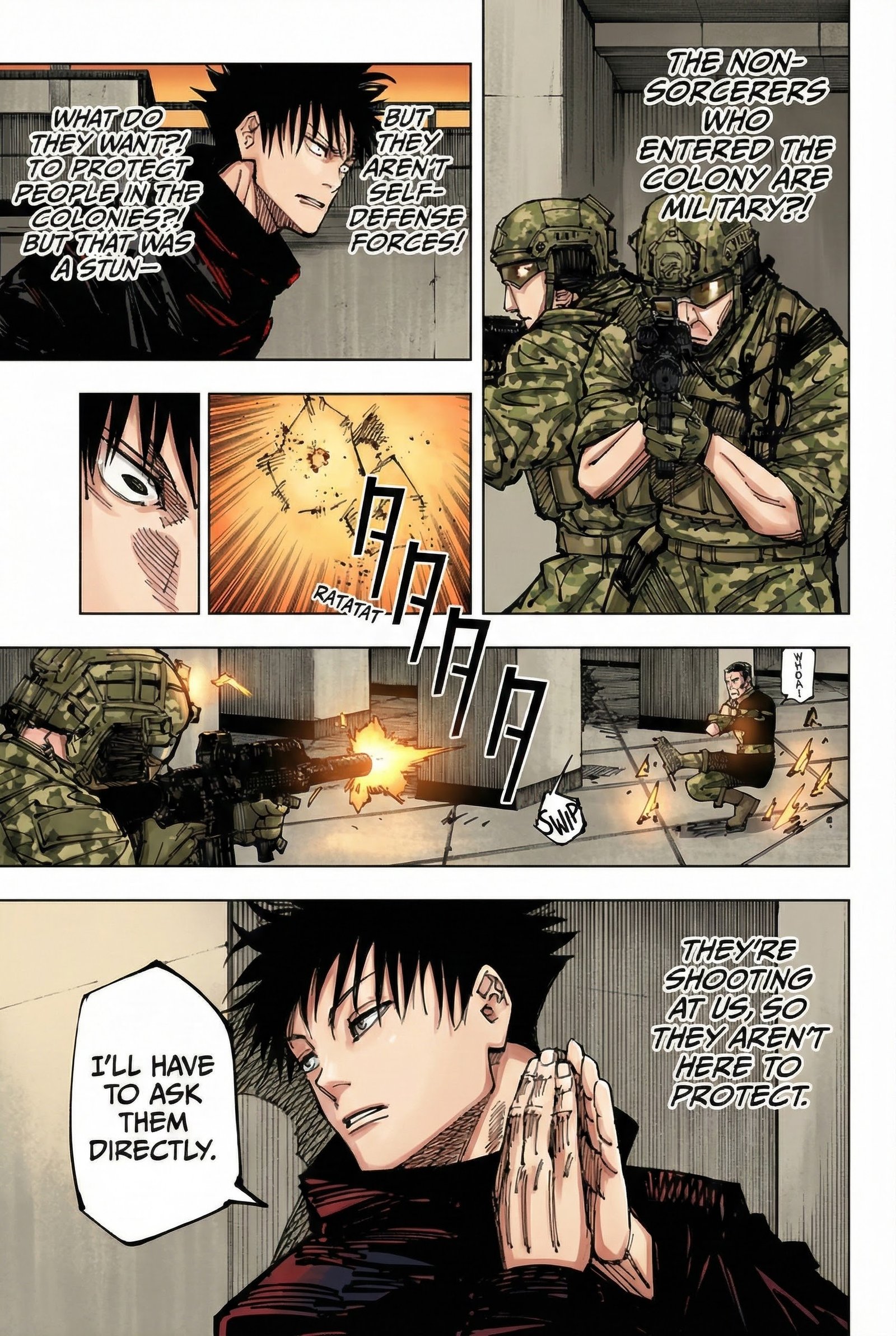 Jujutsu Kaisen Chapter 209 Page 18 - Colored Manga Panel