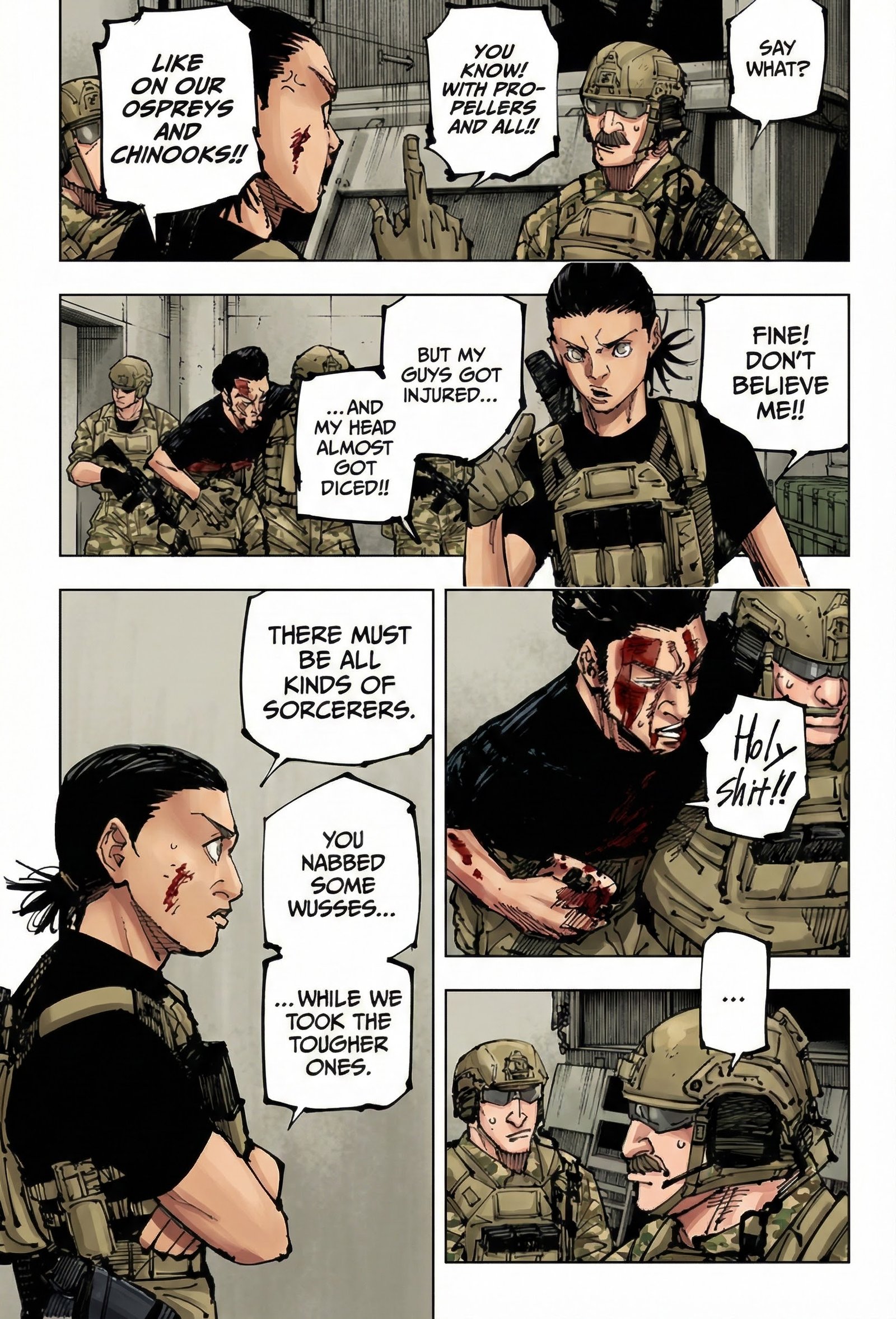 Jujutsu Kaisen Chapter 209 Page 9 - Colored Manga Panel