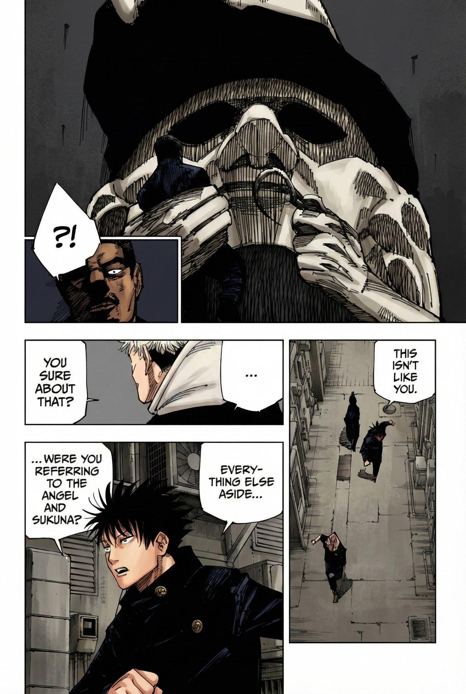 Jujutsu Kaisen Chapter 210 Page 12 - Colored Manga Panel