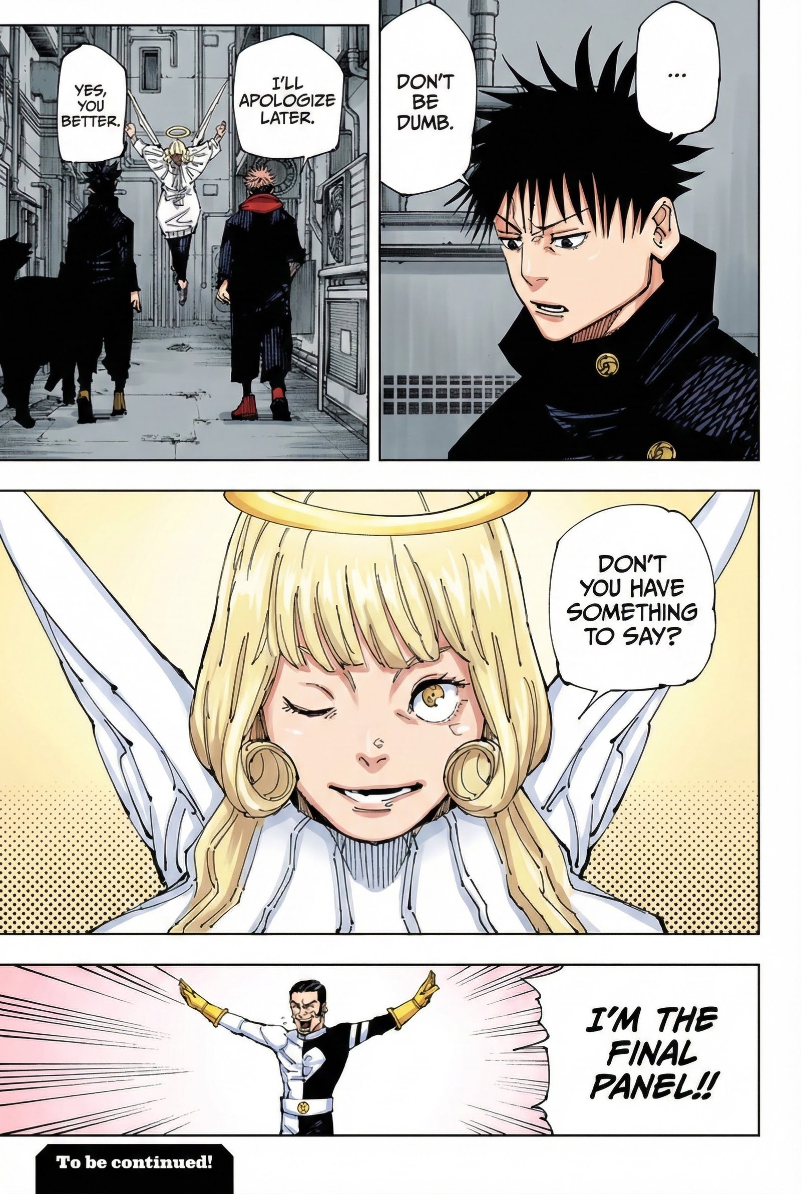 Jujutsu Kaisen Chapter 210 Page 19 - Colored Manga Panel