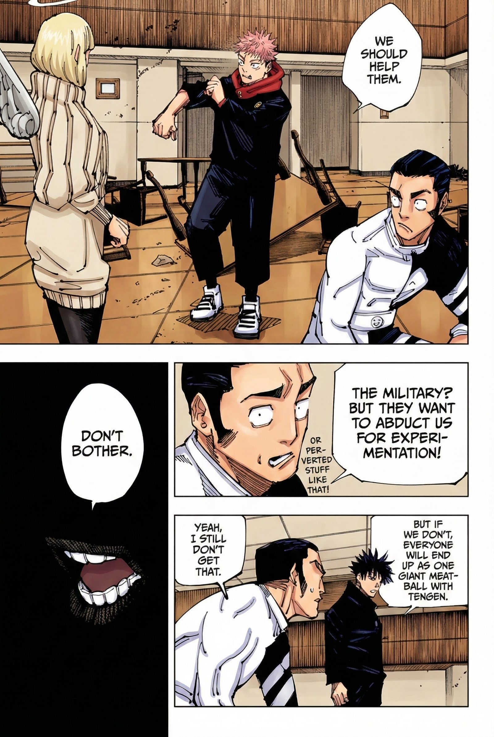 Jujutsu Kaisen Chapter 210 Page 5 - Colored Manga Panel