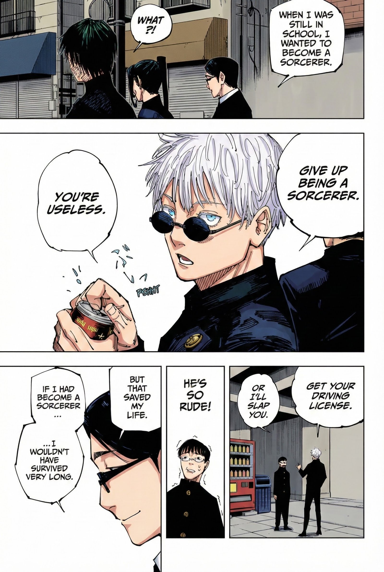 Jujutsu Kaisen Chapter 211 Page 15 - Colored Manga Panel
