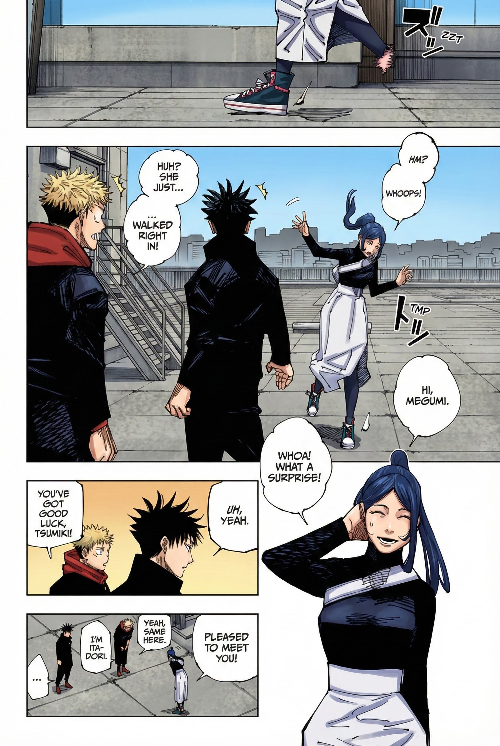 Jujutsu Kaisen Chapter 211 Page 16 - Colored Manga Panel