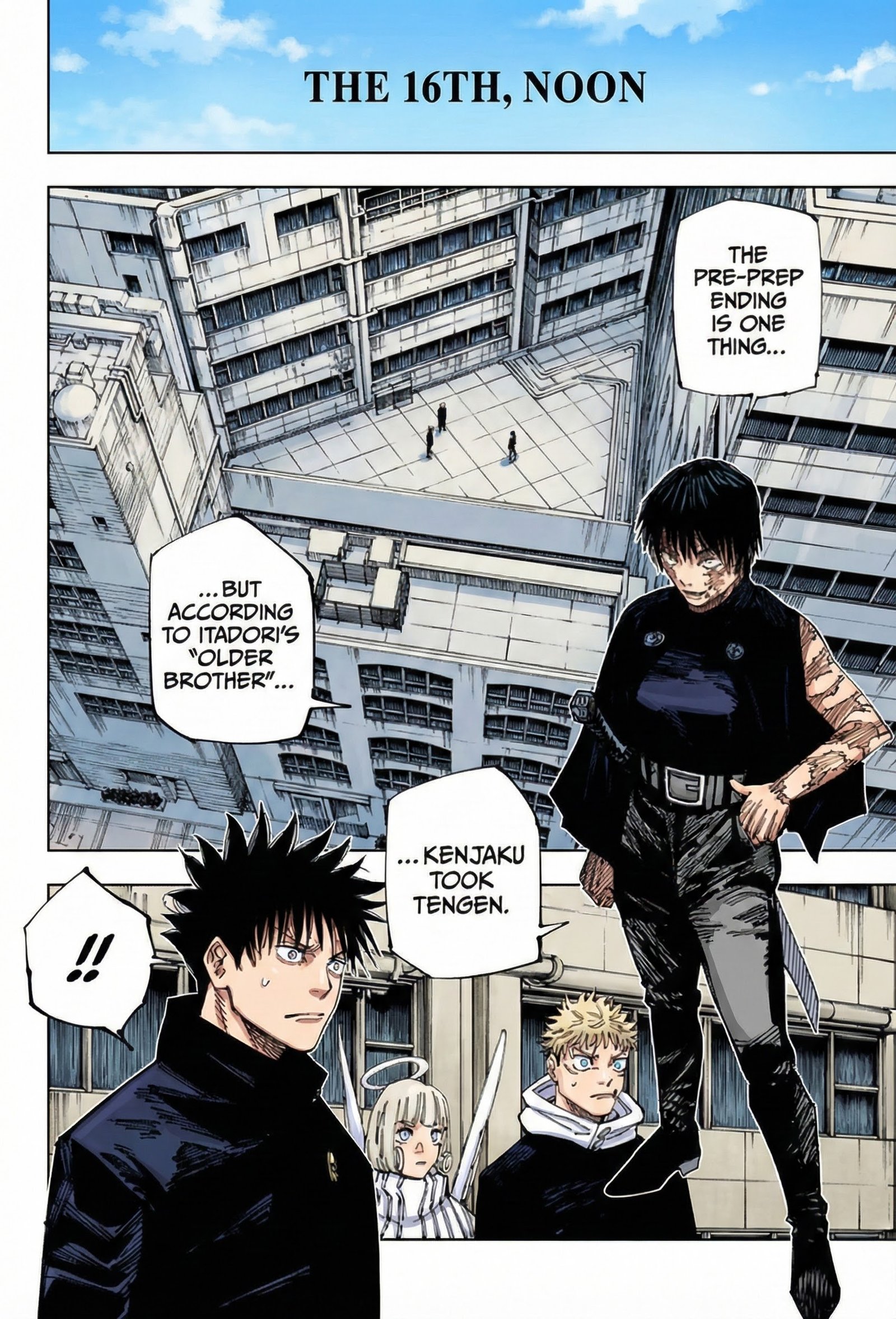 Jujutsu Kaisen Chapter 211 Page 4 - Colored Manga Panel