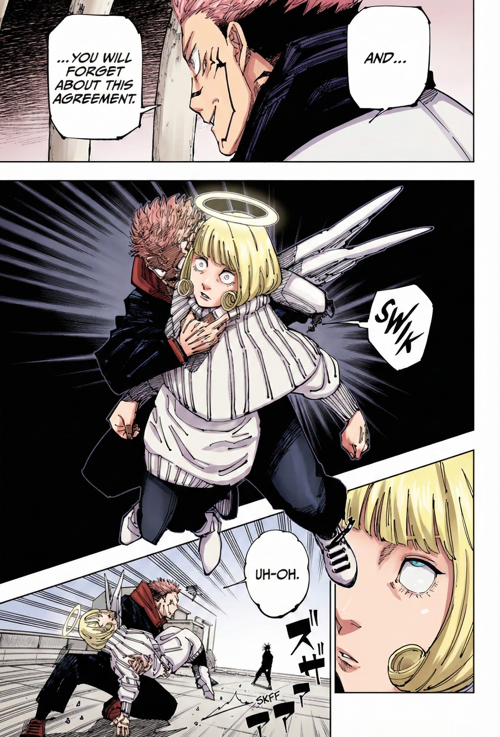 Jujutsu Kaisen Chapter 212 Page 10 - Colored Manga Panel