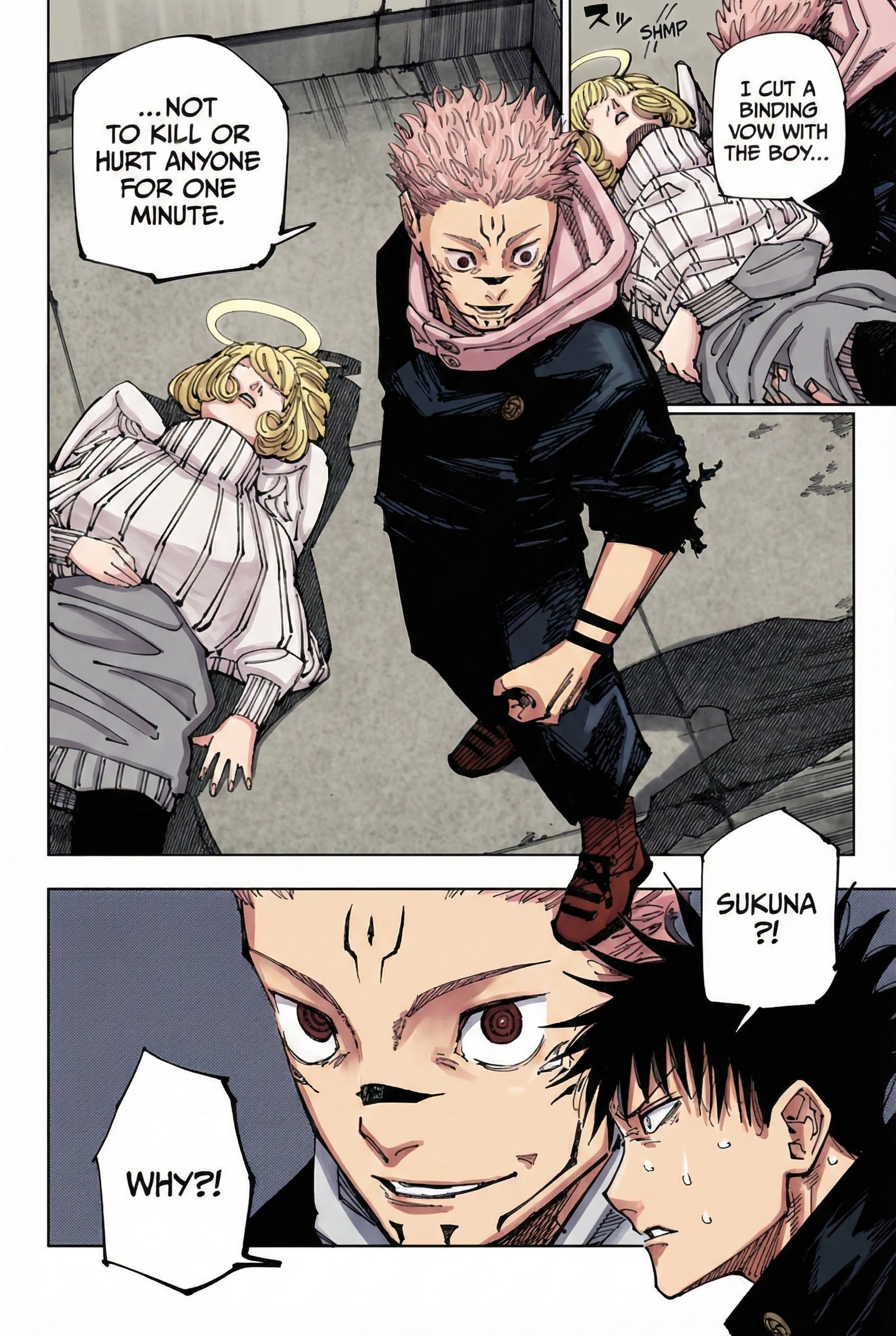 Jujutsu Kaisen Chapter 212 Page 13 - Colored Manga Panel