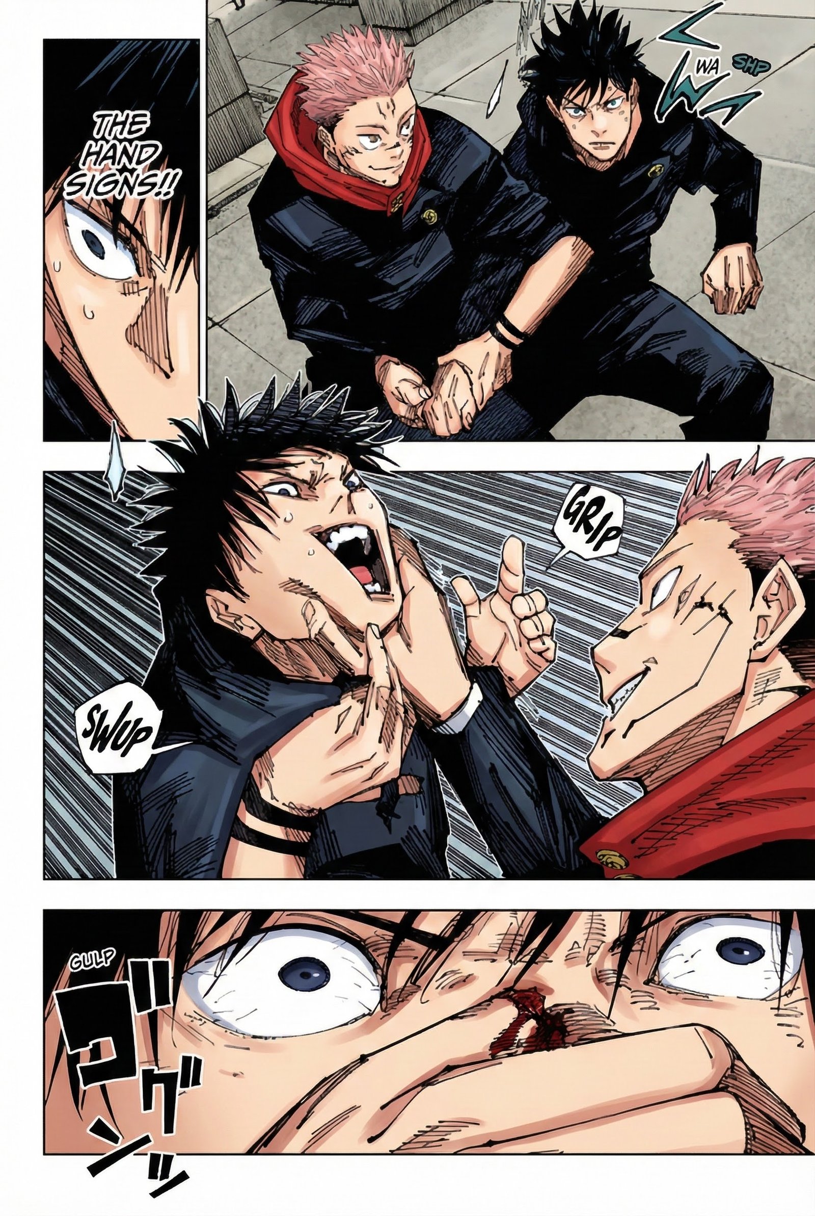 Jujutsu Kaisen Chapter 212 Page 16 - Colored Manga Panel