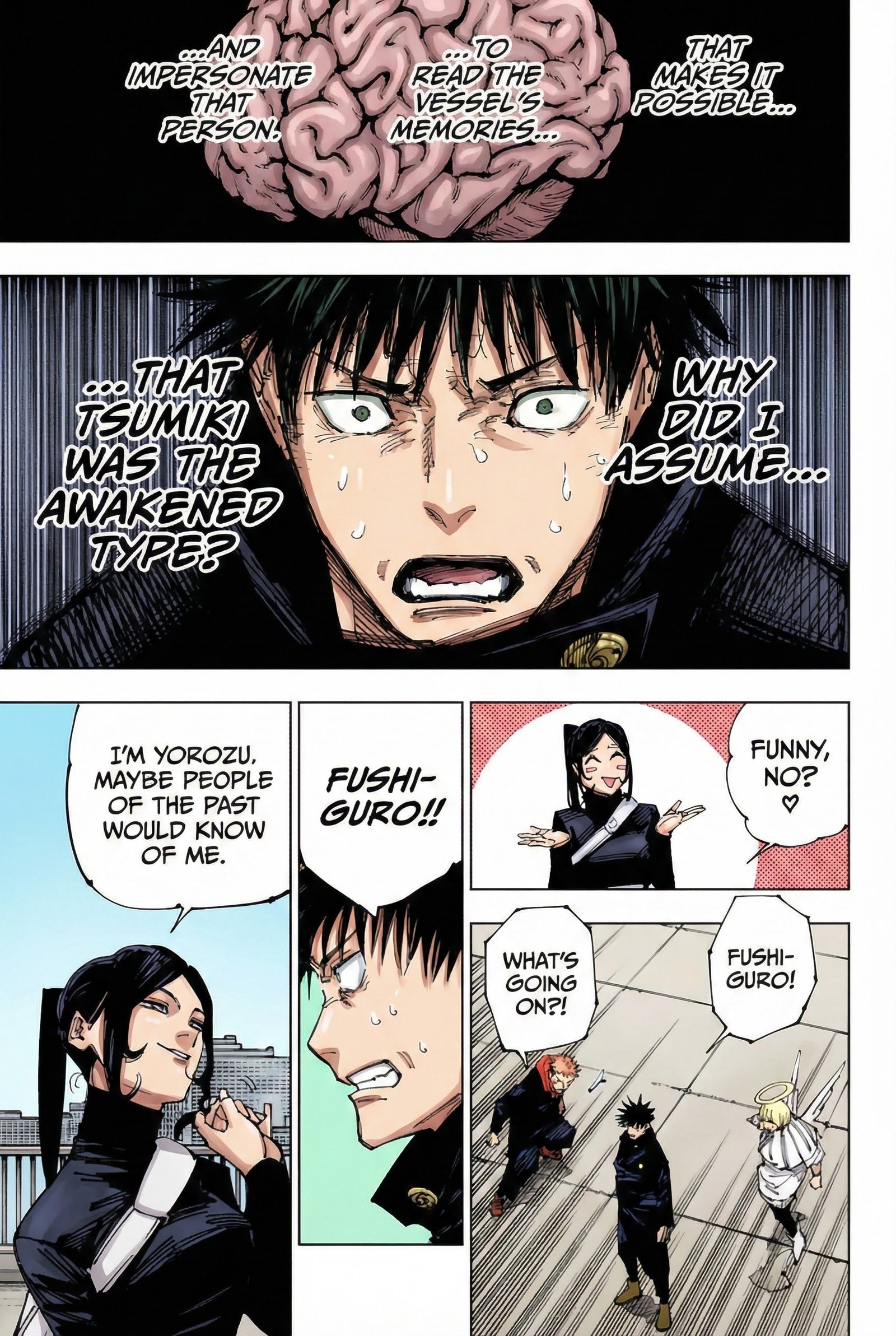 Jujutsu Kaisen Chapter 212 Page 7 - Colored Manga Panel