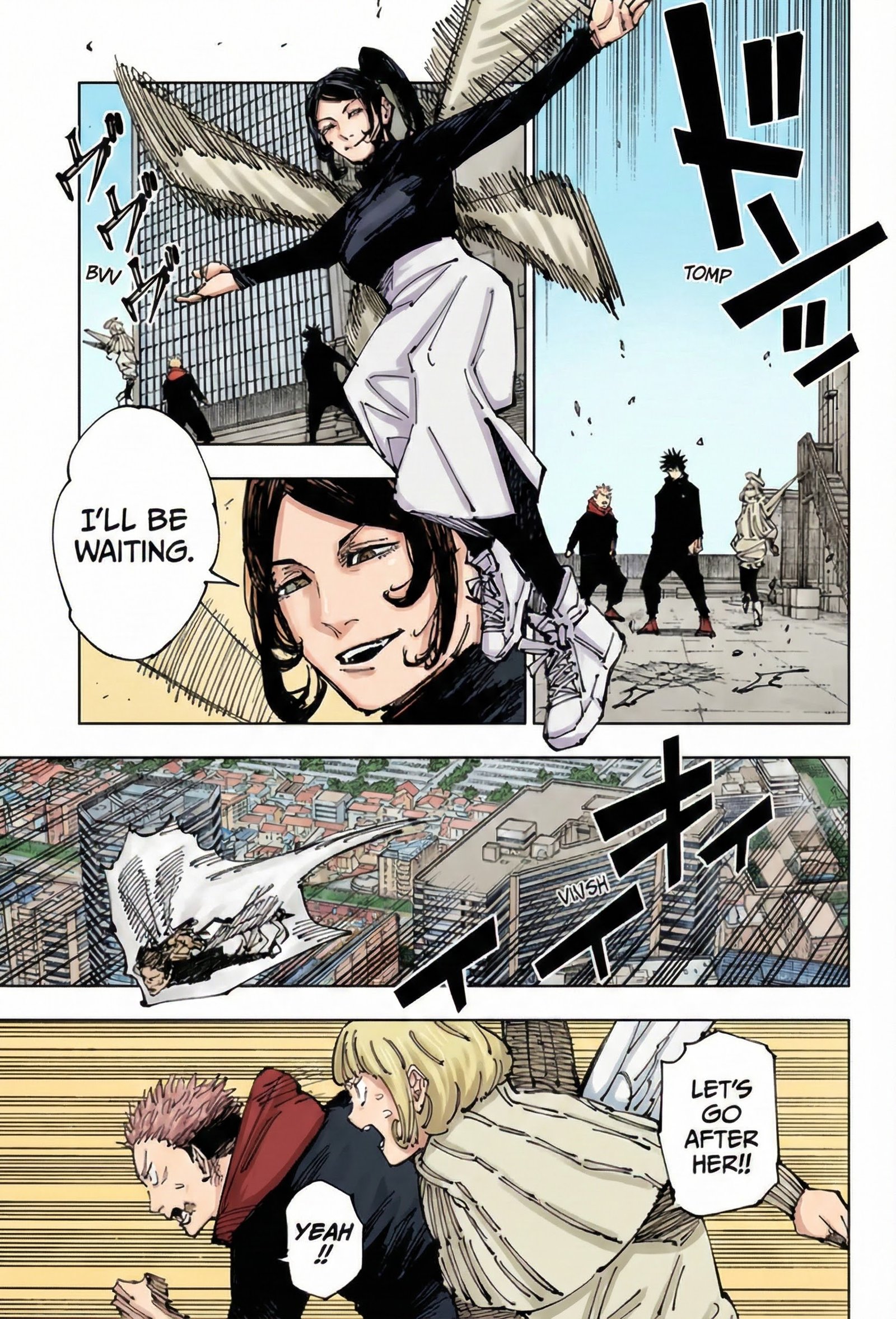 Jujutsu Kaisen Chapter 212 Page 8 - Colored Manga Panel