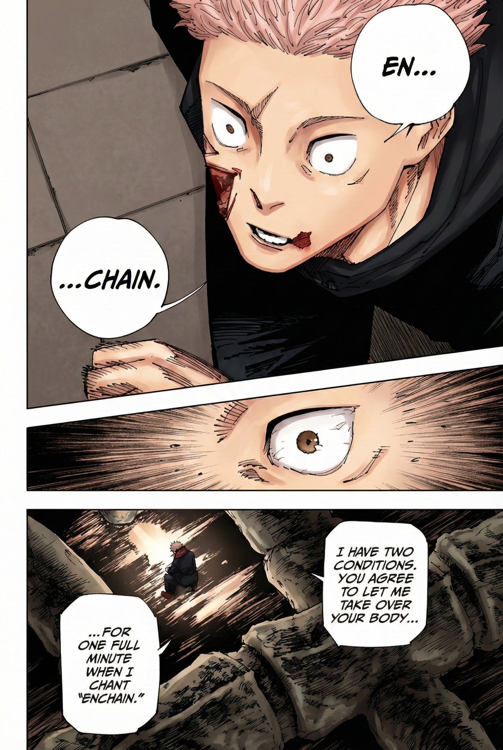 Jujutsu Kaisen Chapter 212 Page 9 - Colored Manga Panel