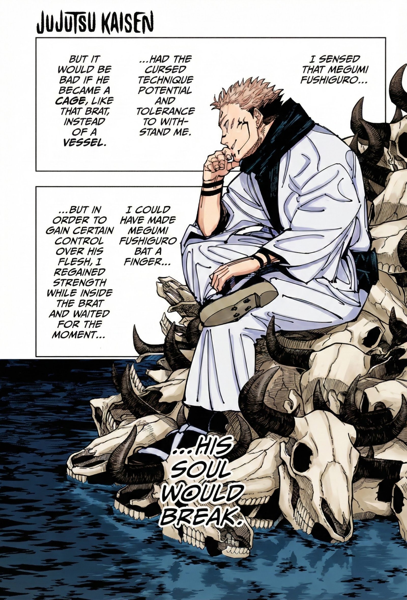 Jujutsu Kaisen Chapter 213 Page 1 - Colored Manga Panel