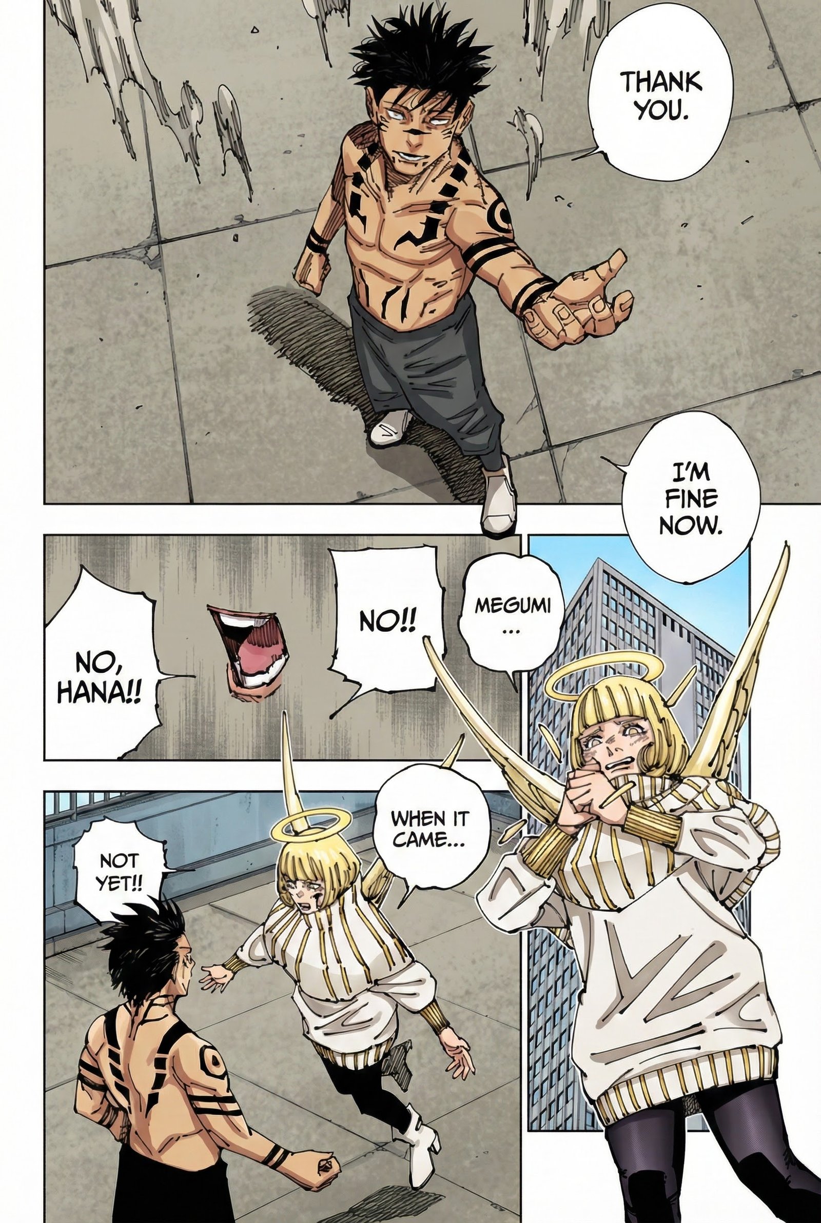 Jujutsu Kaisen Chapter 213 Page 18 - Colored Manga Panel